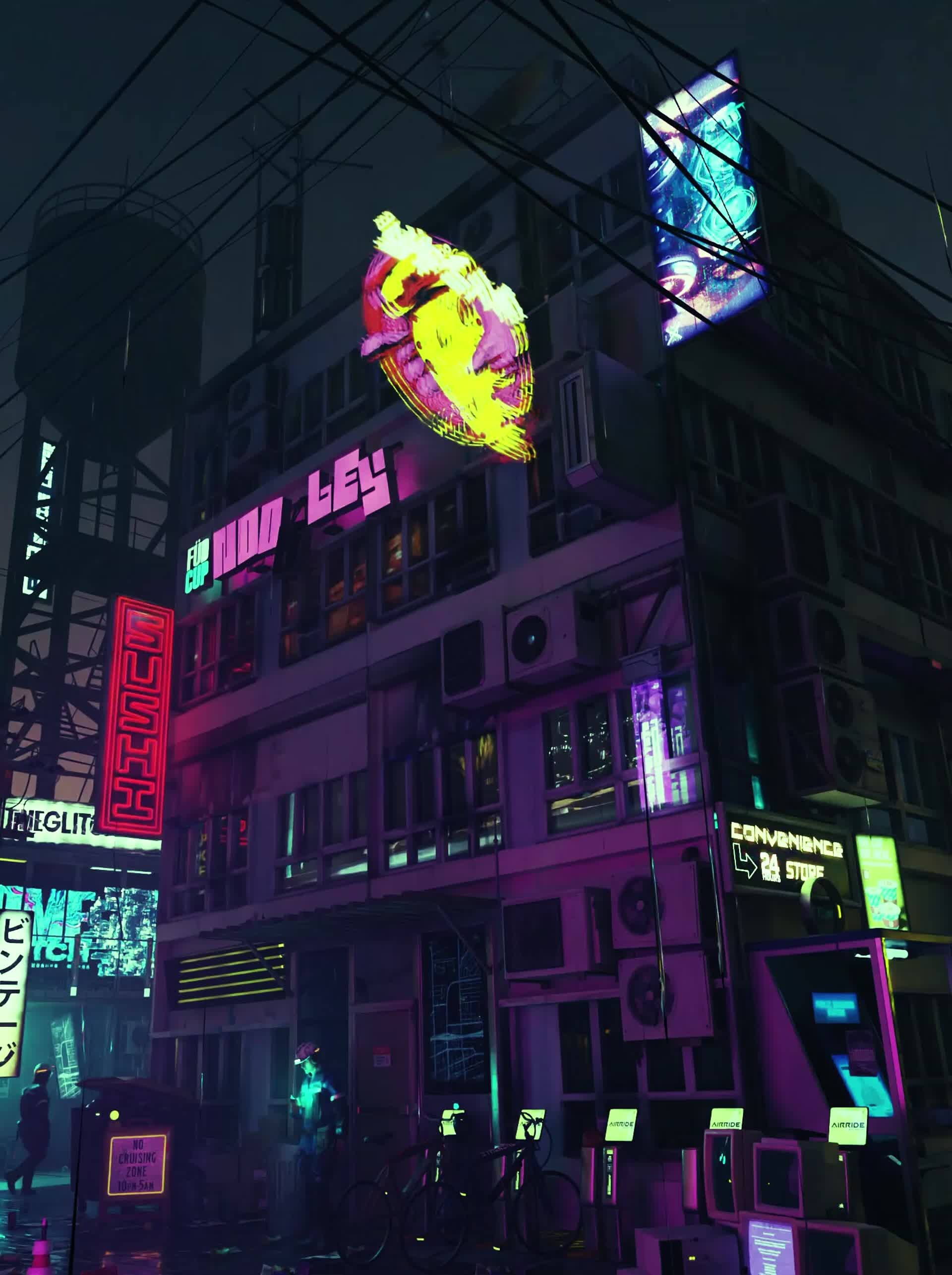 ArtStation - Neon Neighbourhood