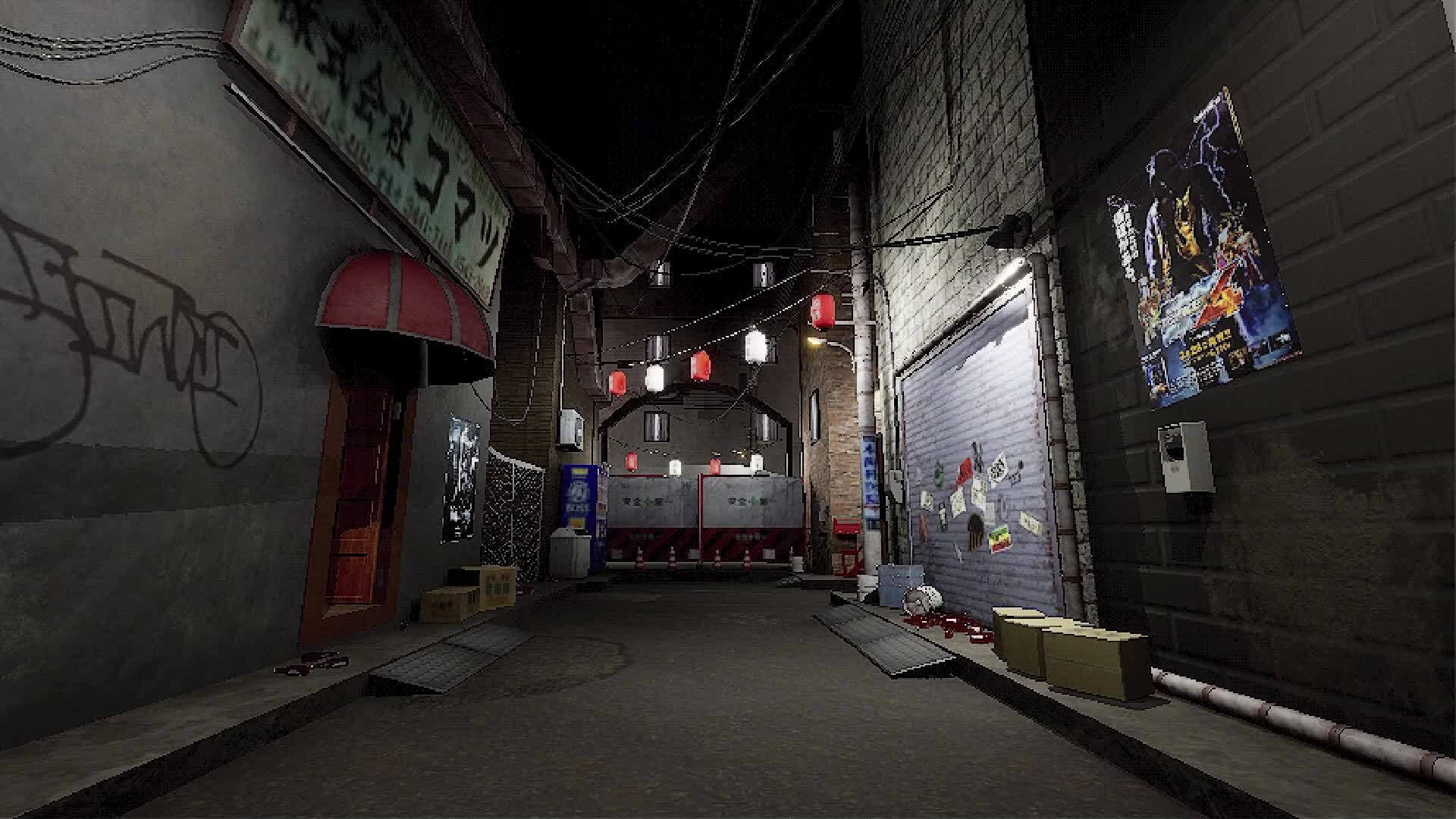 ArtStation - PS2 Style Japanese Alleyway