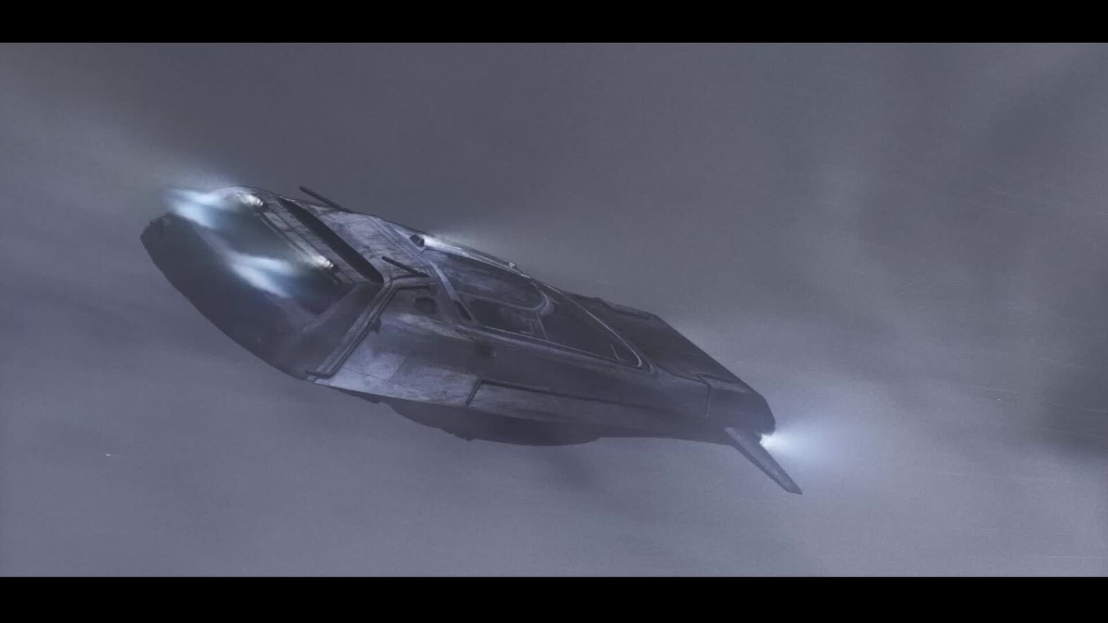 Flying Car In Rain