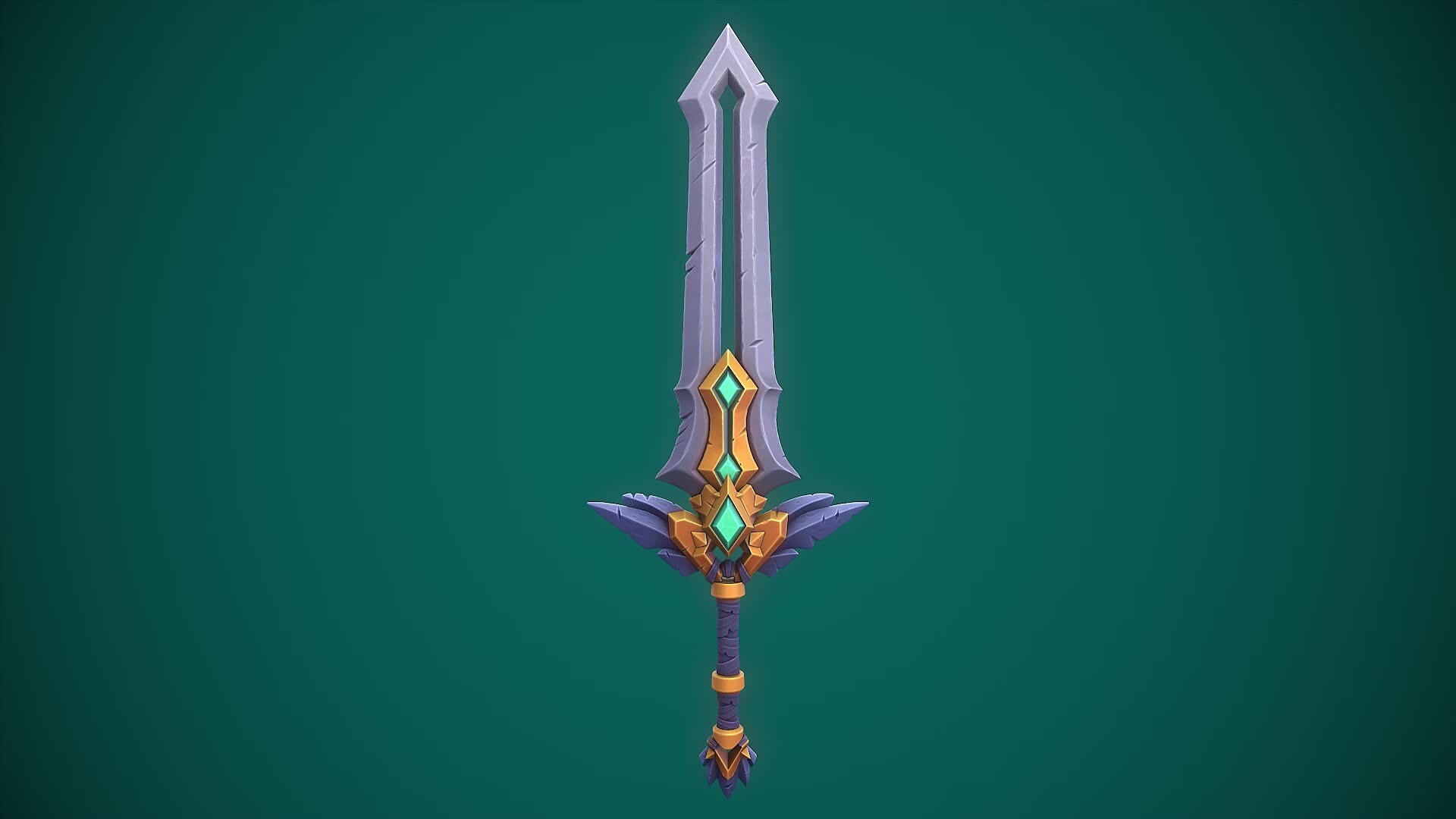 ArtStation - Stylized Sword