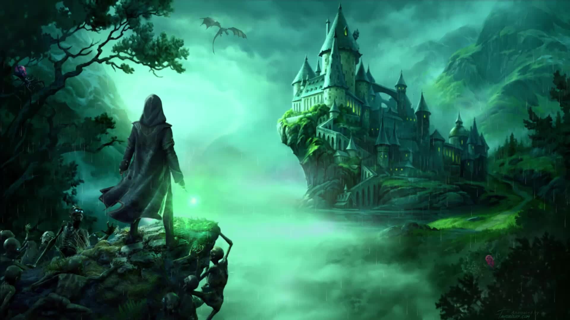 ArtStation - Hogwarts Legacy animated Wallpaper