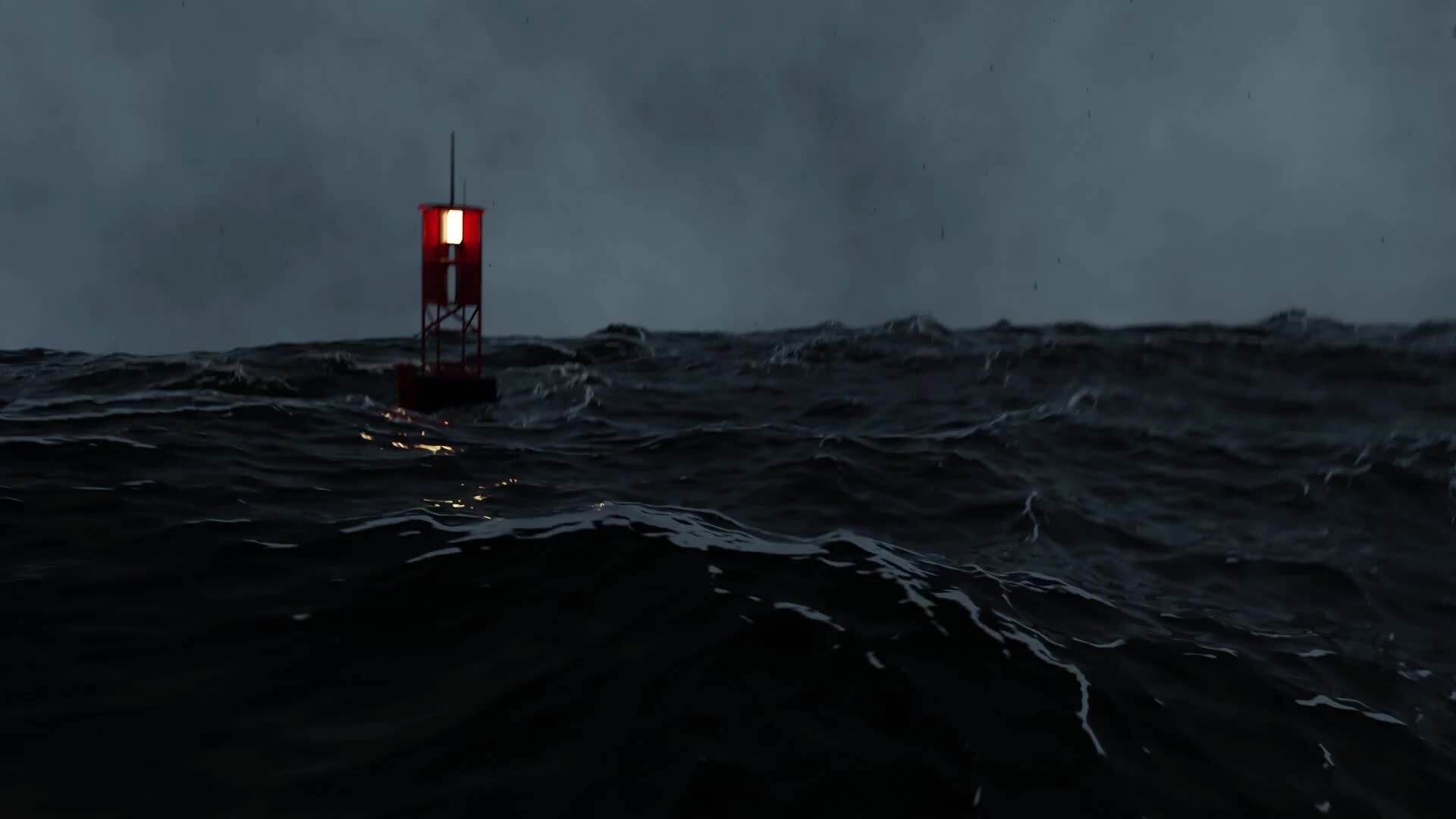 ArtStation - Stormy ocean 3D animation with sound