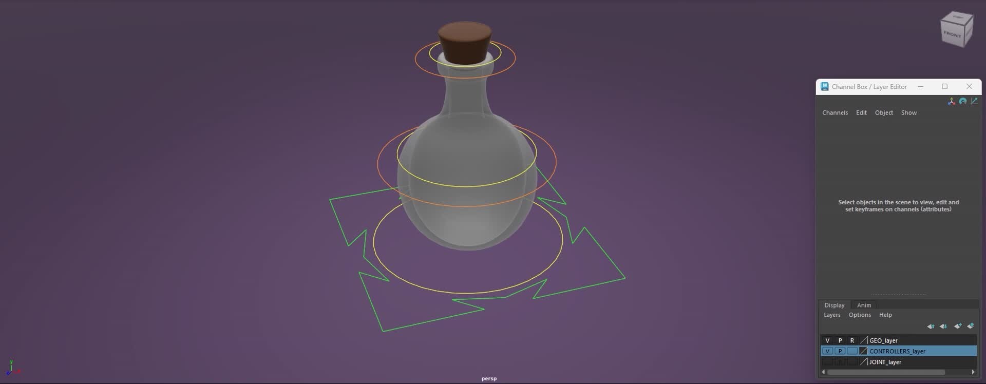 ArtStation Bottle rig