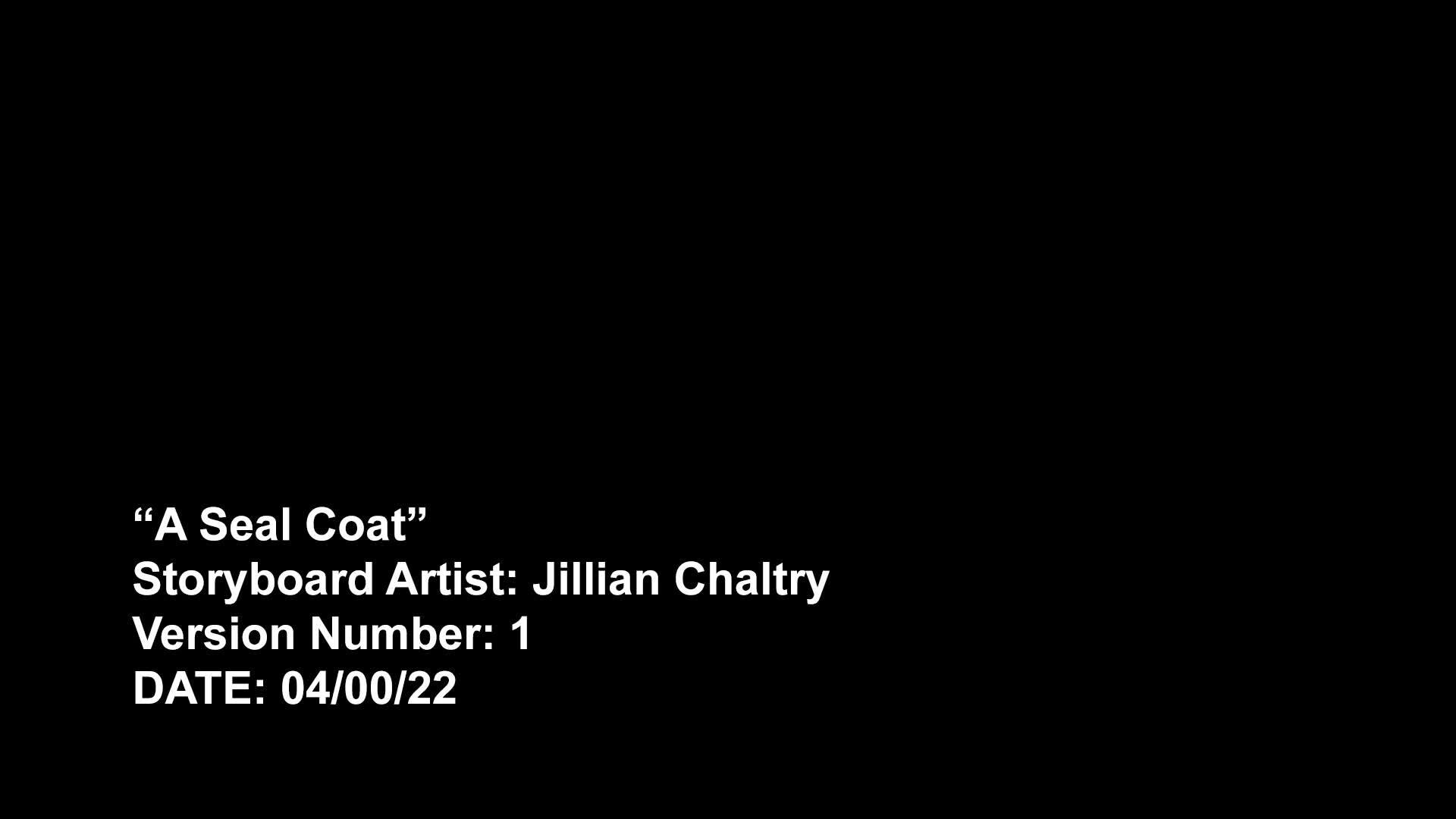 ArtStation A Seal Coat