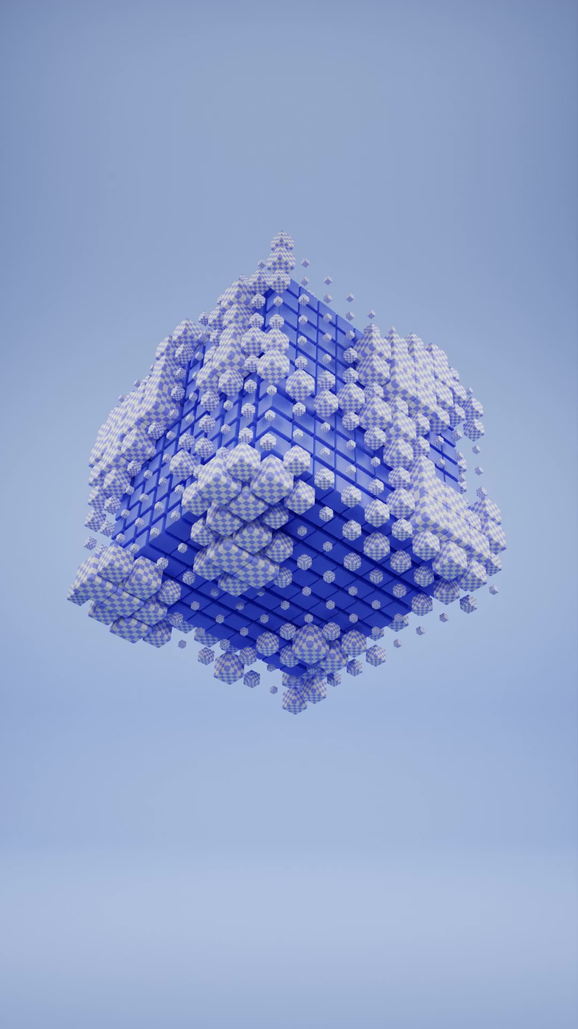 ArtStation - Abstract Cube Animation for your wallpaper