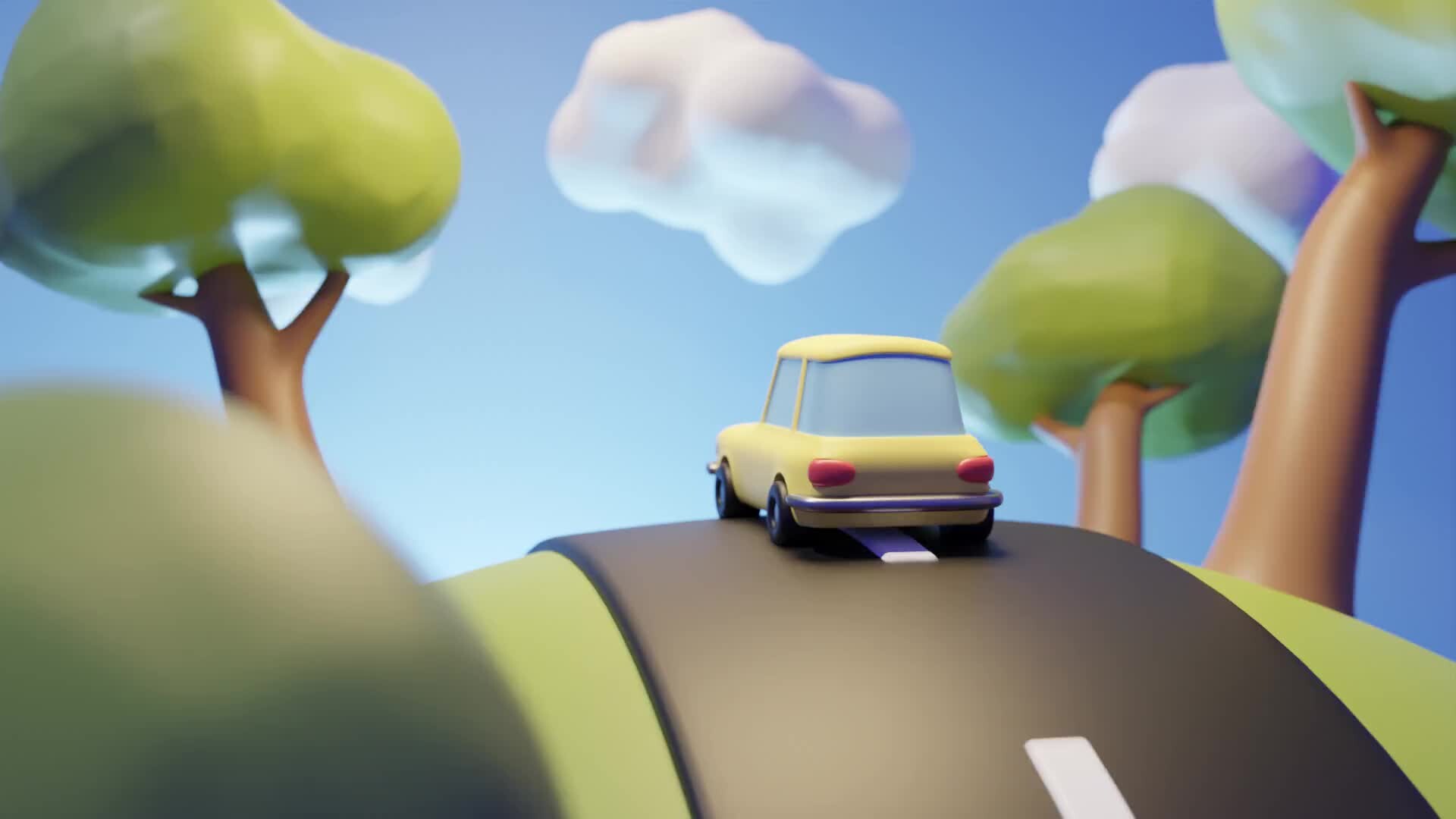 ArtStation - Looping Car Animation