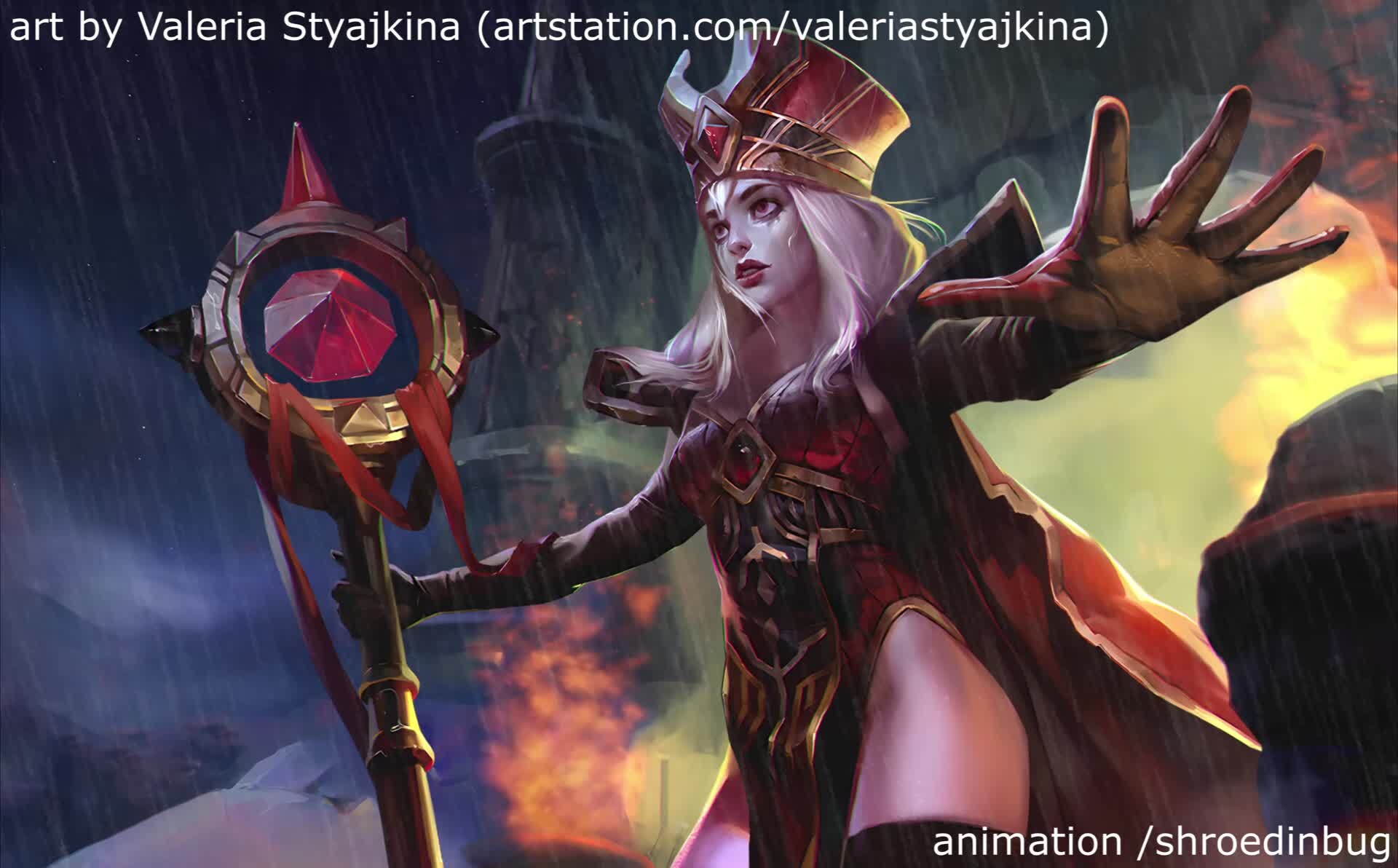 ArtStation - Sally Whitemane (art by artstation.com/valeriastyajkina)