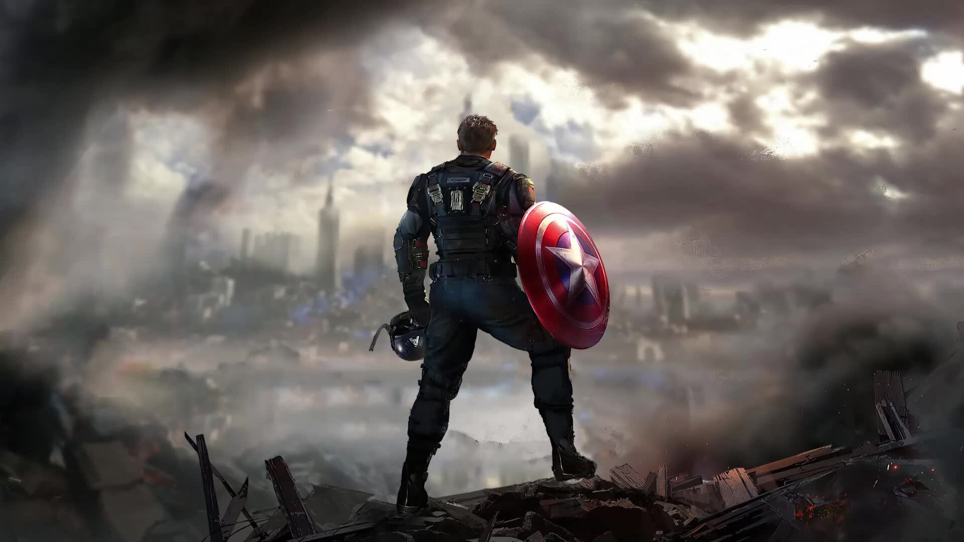 ArtStation - Captain America - After effects compositing