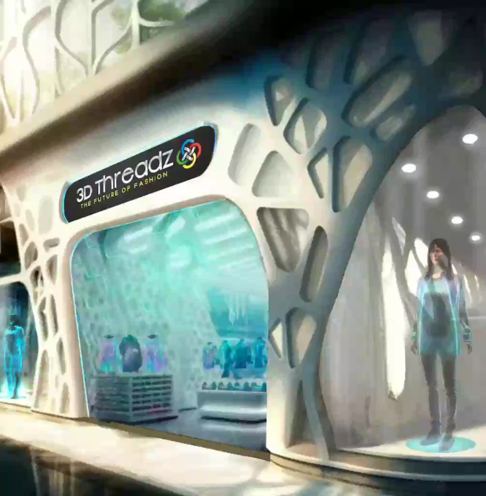 Infinity rift - 3D threadz store concept