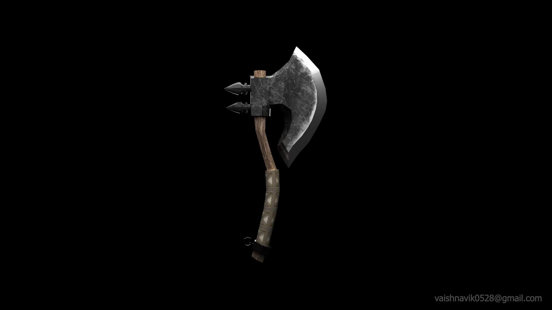 ArtStation AXE (GAME ASSET MODELLING)