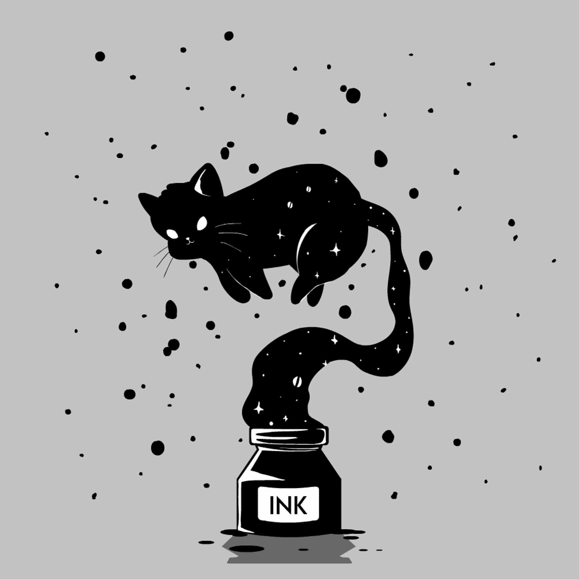 ArtStation - Gato de tinta