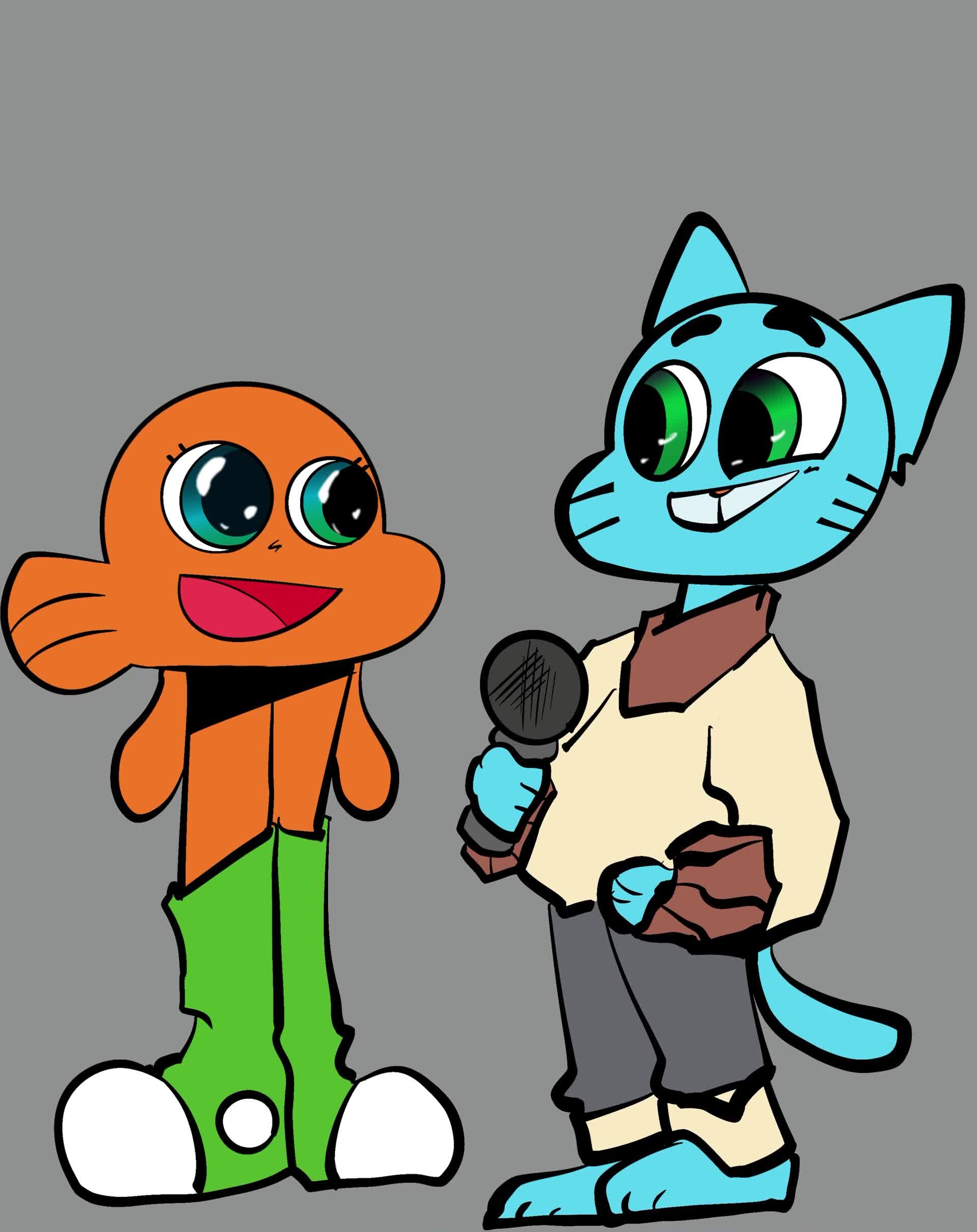 ArtStation - The Amazing World of Gumball in My Style