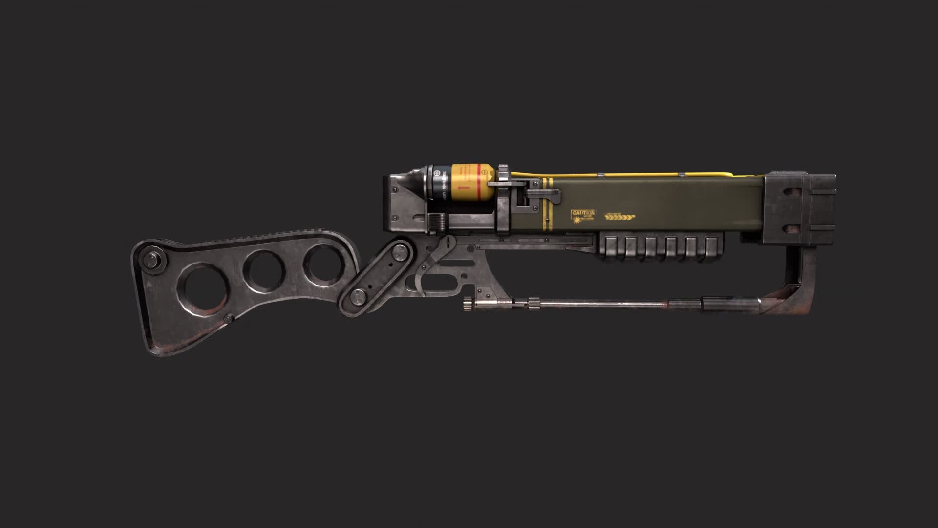 Artstation fallout laser rifle