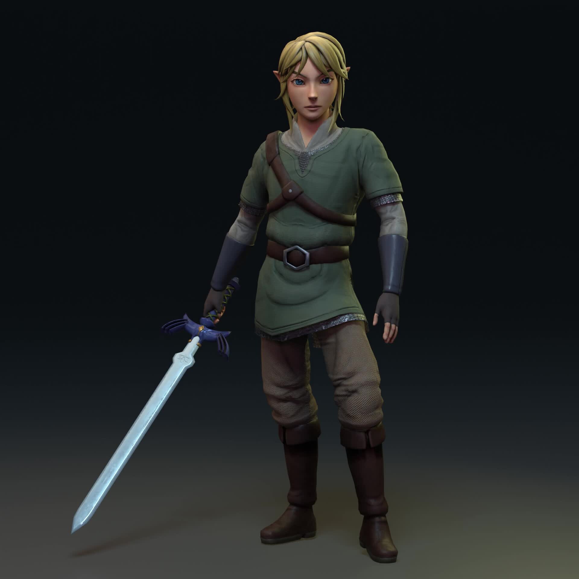 ArtStation - Link - The Legend of Zelda Fan Art