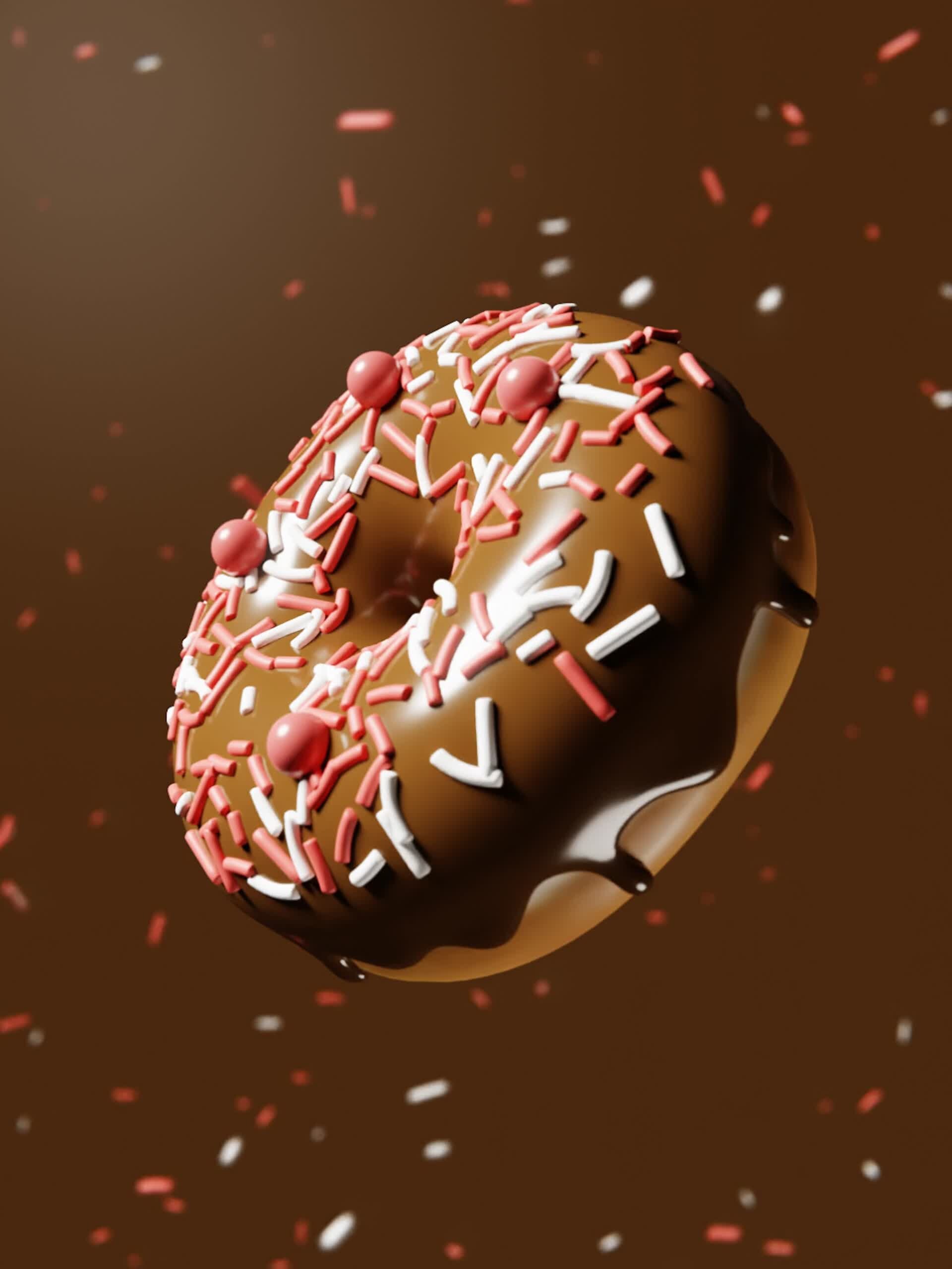 ArtStation The Classic Blender Donut (Blender Guru Tutorial)
