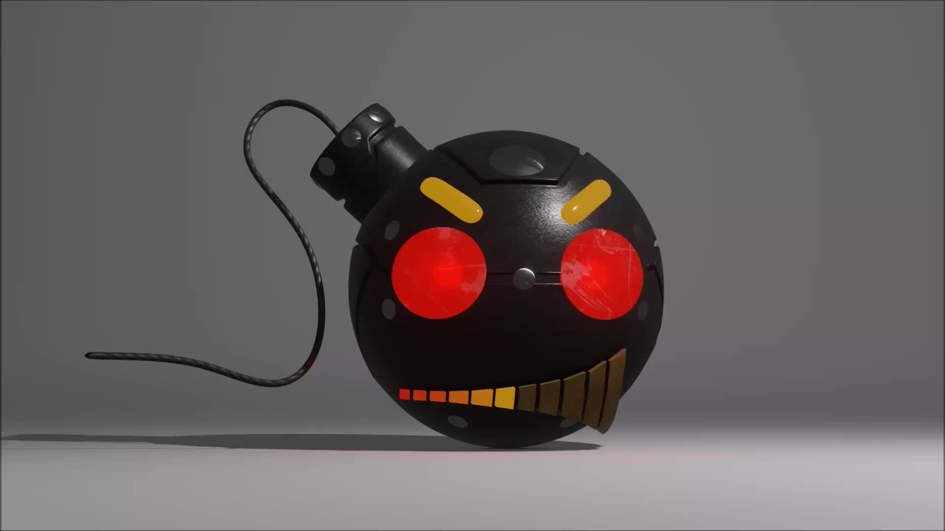 ArtStation Serious bomb animation