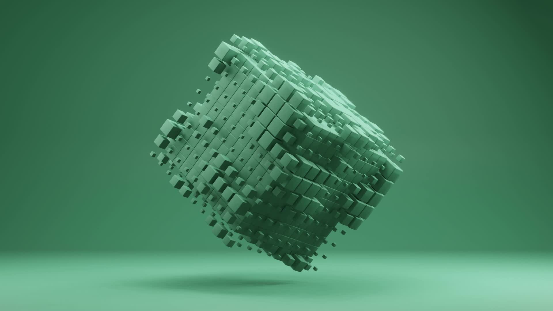 ArtStation - Floating Cube