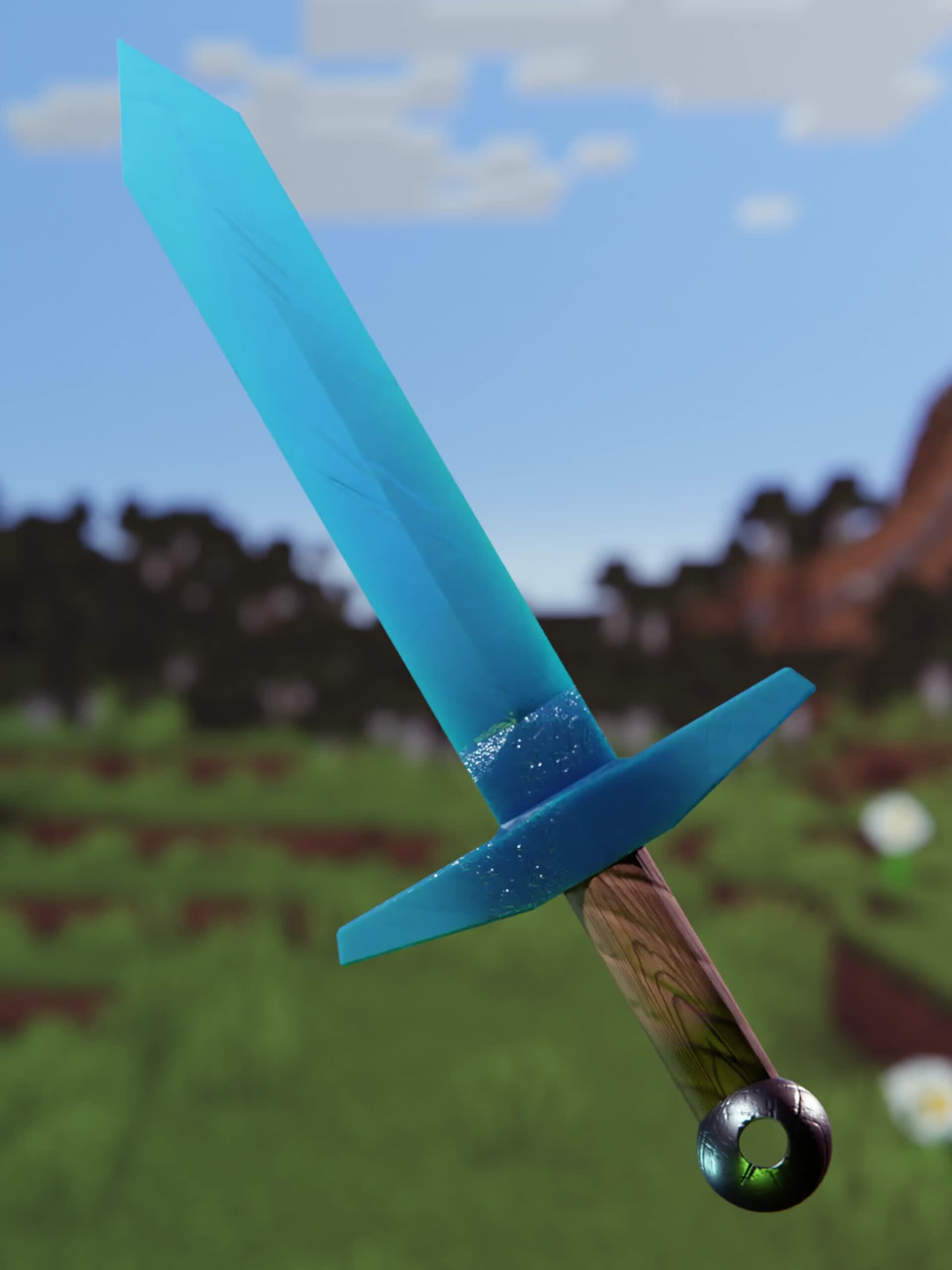 Minecraft - Real Life Replica: Diamond Sword
