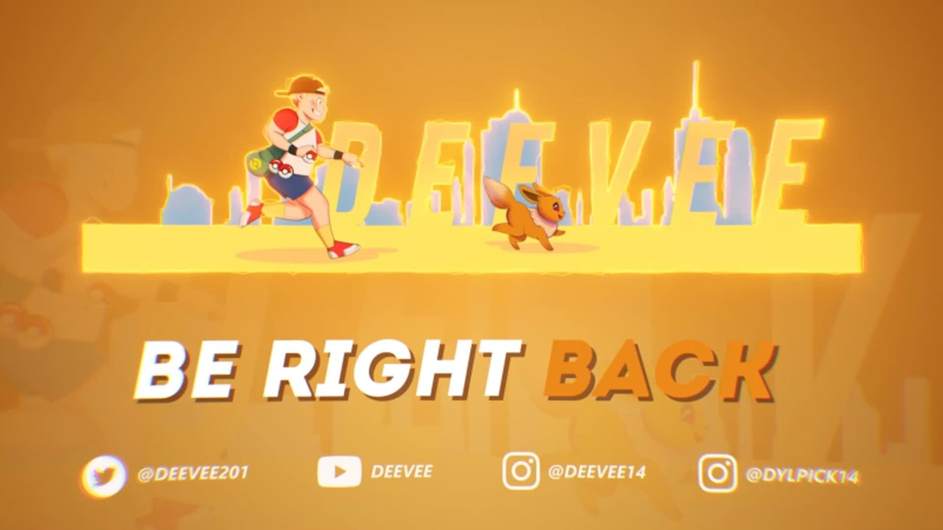 ArtStation - be right back screen
