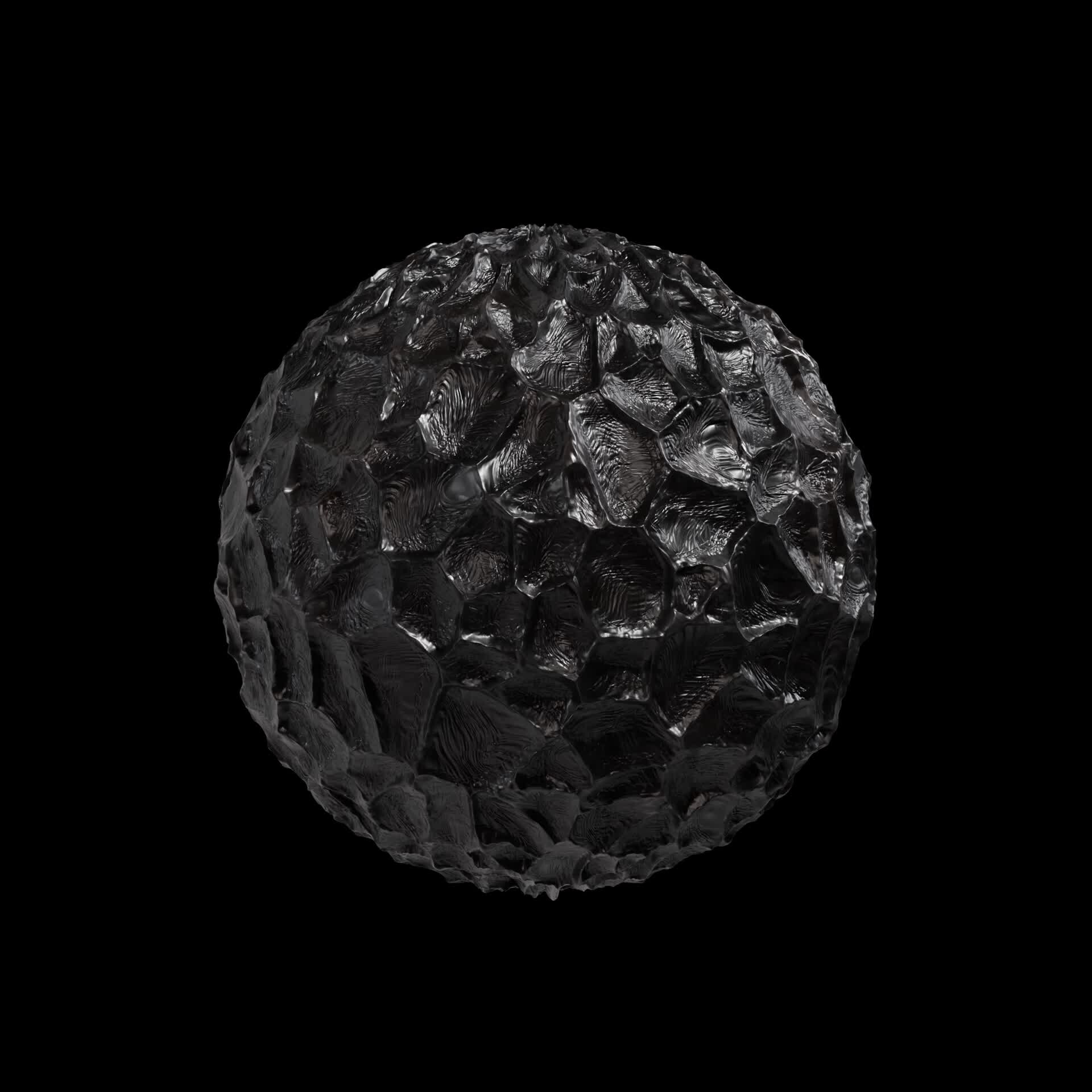 ArtStation - Carved Glass Obsidian