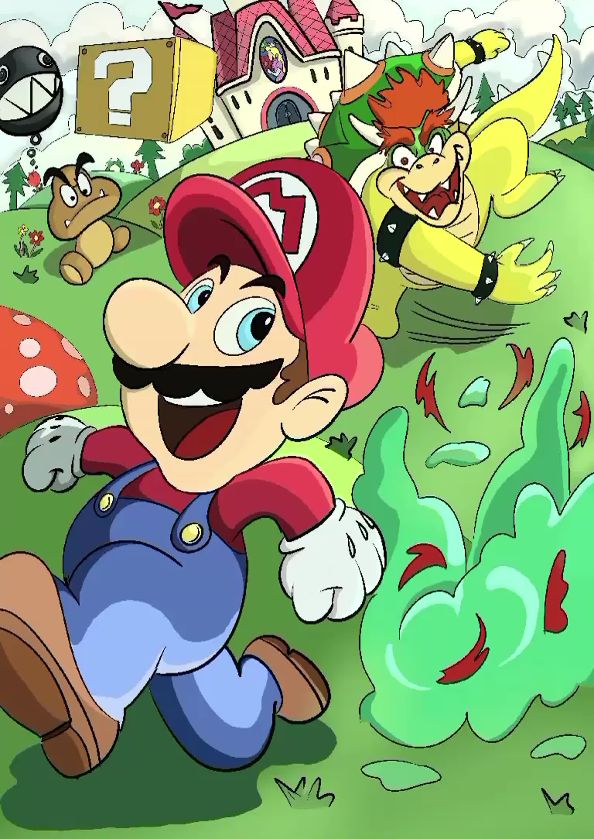 Artstation - Super Mario Fan Art