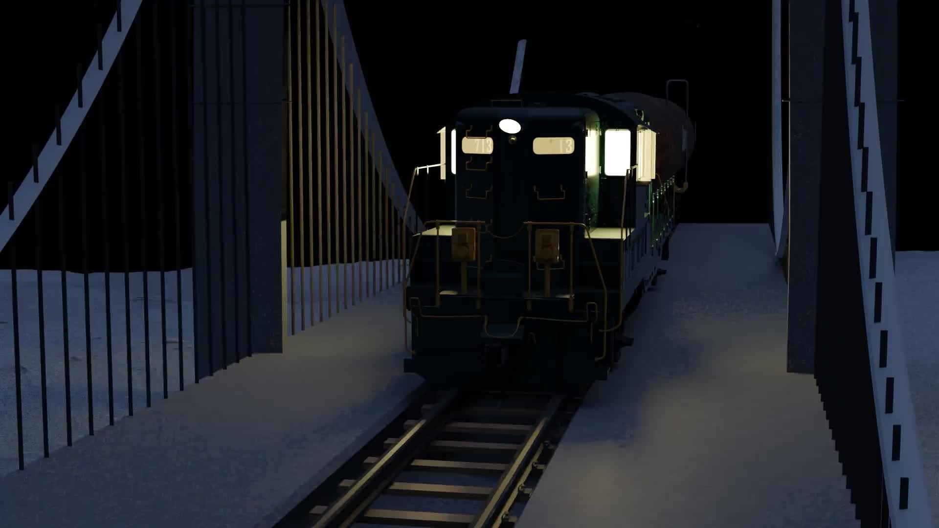 ArtStation - Train Animation