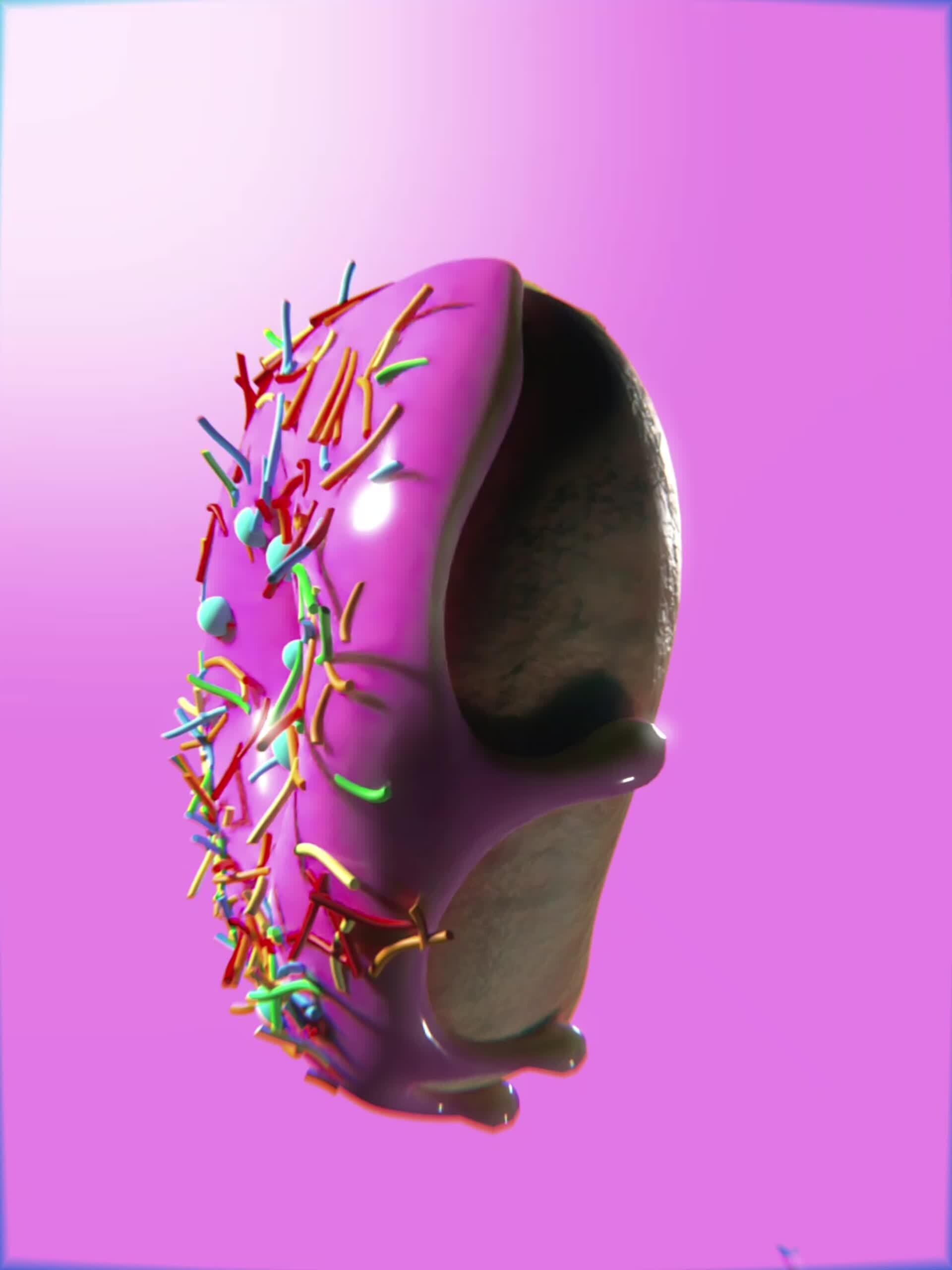 ArtStation The spinning donut