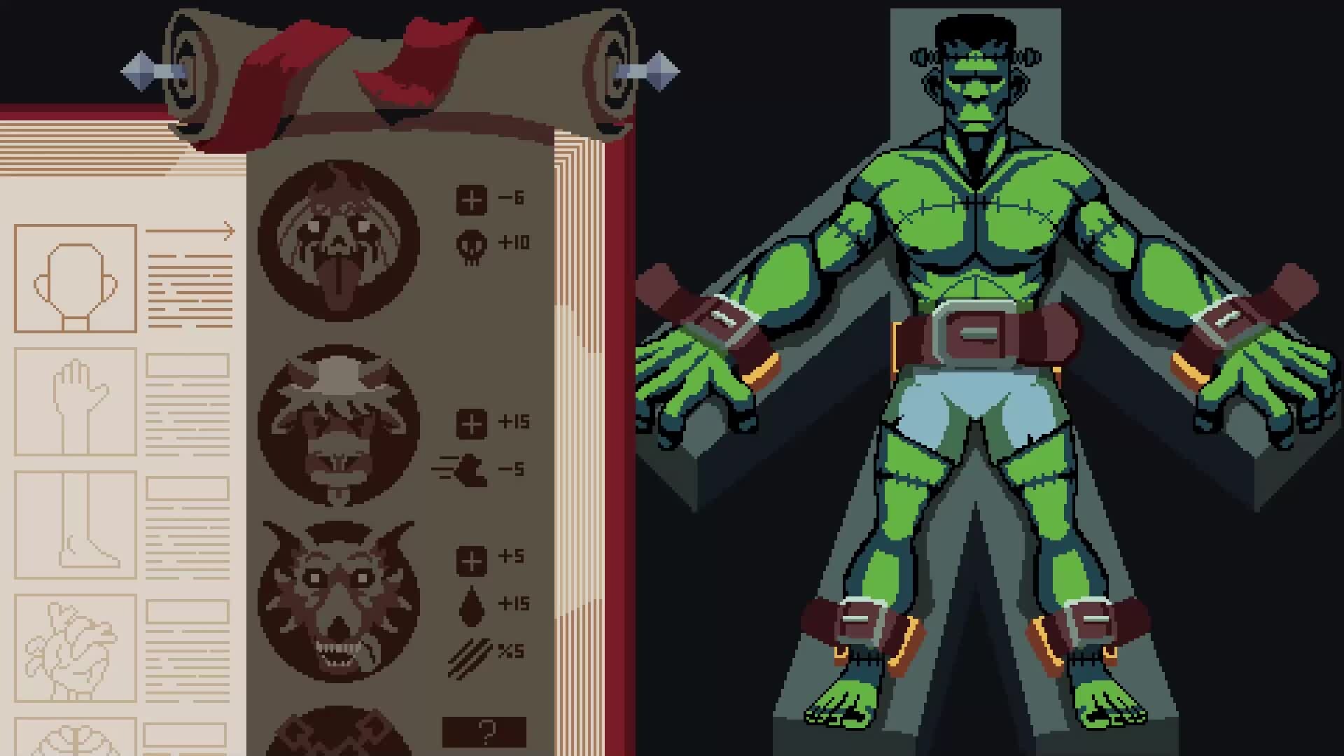 ArtStation - Frankenstein's Monster Game Mockup