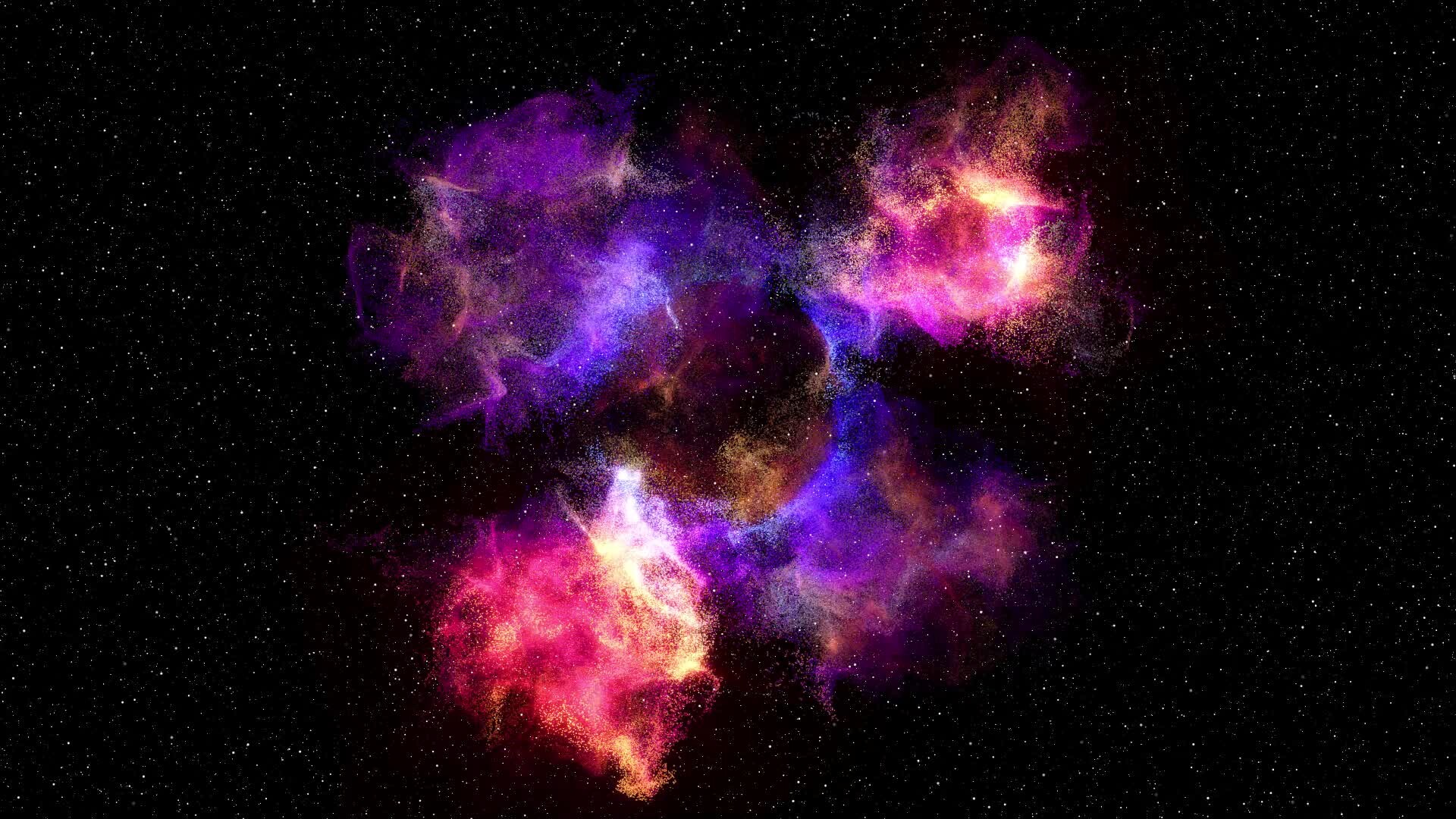 ArtStation - [Houdini] Nebula