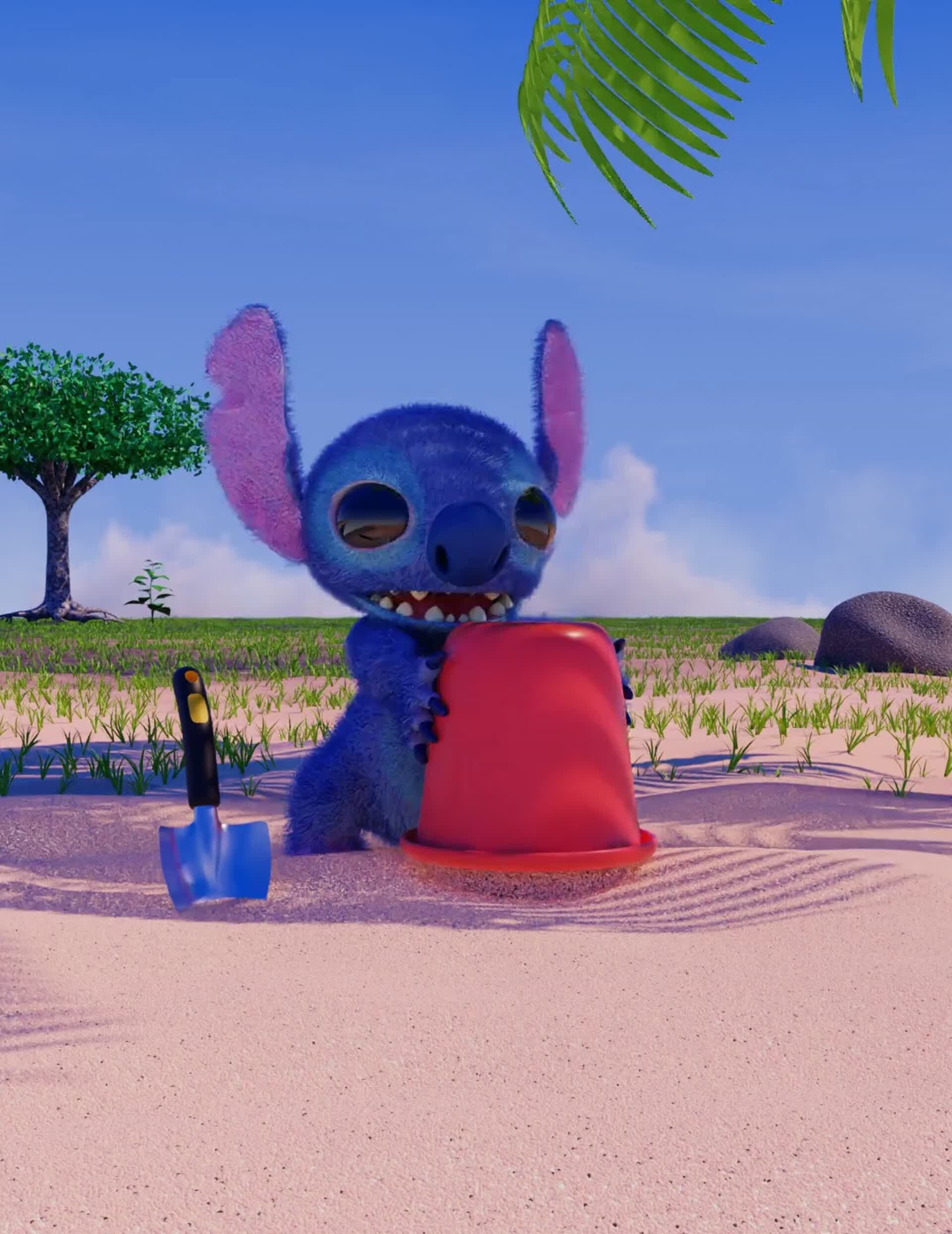 ArtStation Stitch in the sands 🌴🏰🌴