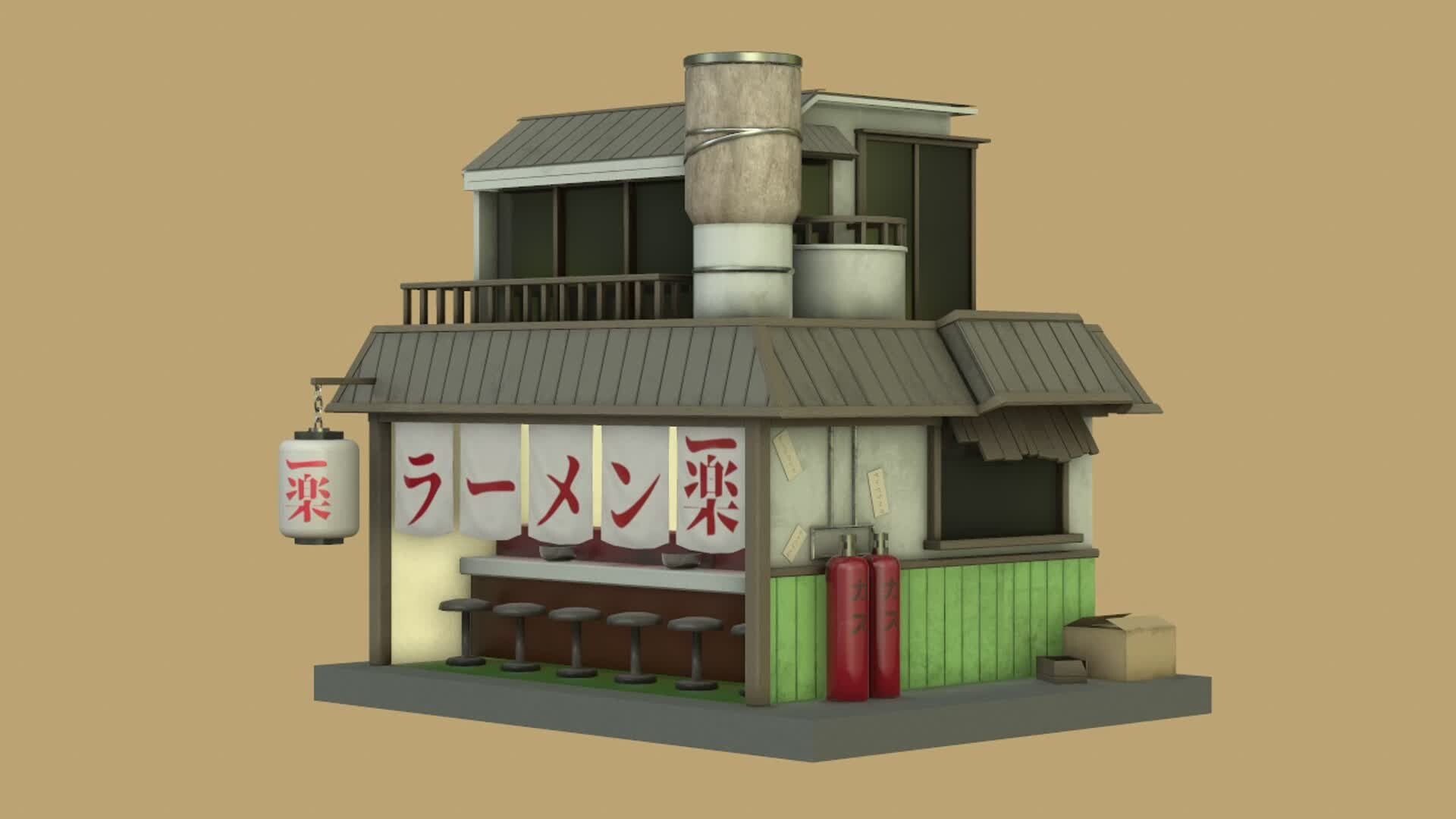 ArtStation - Ramen Ichiraku