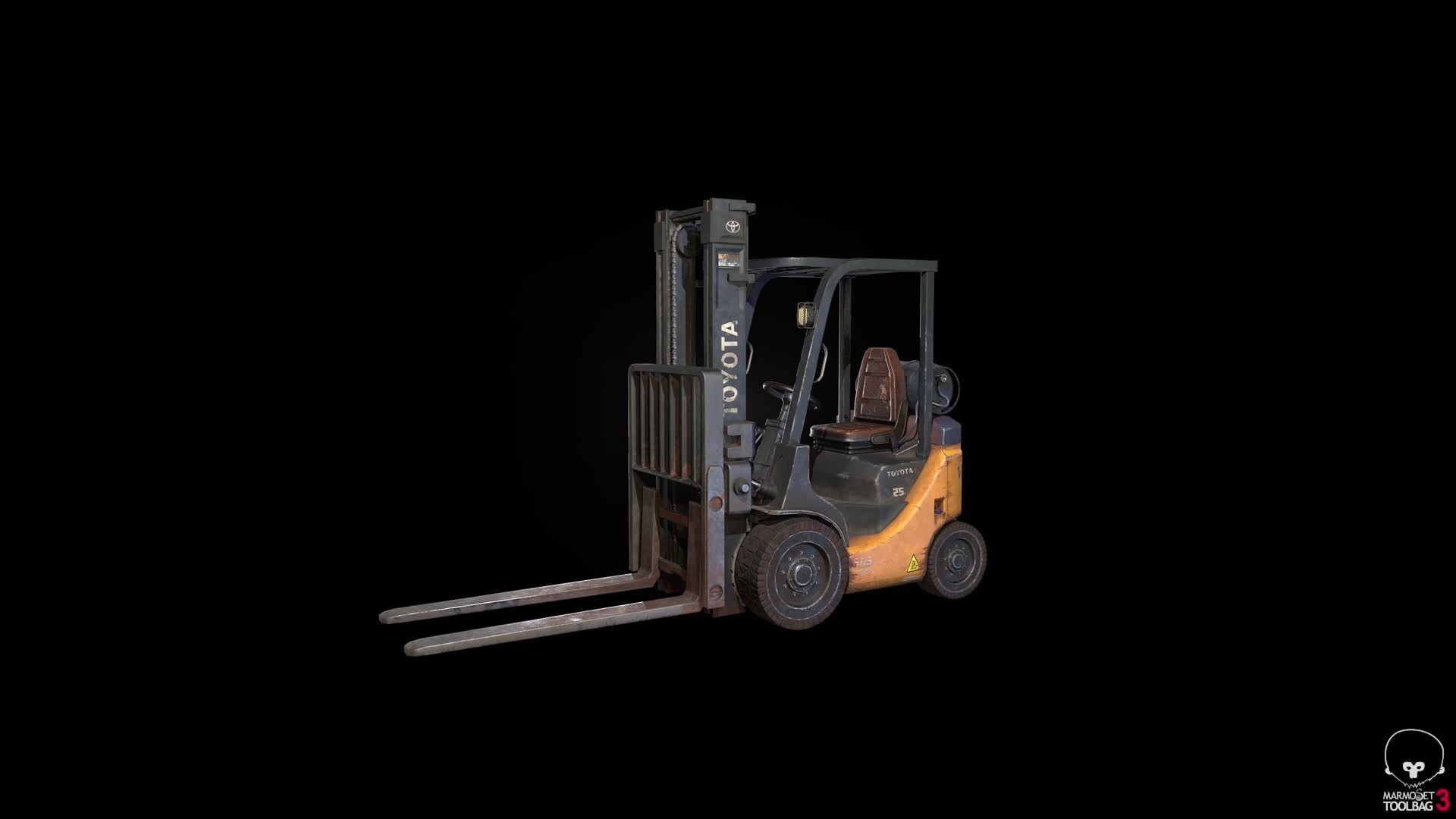 ArtStation - Forklift - 叉车练习