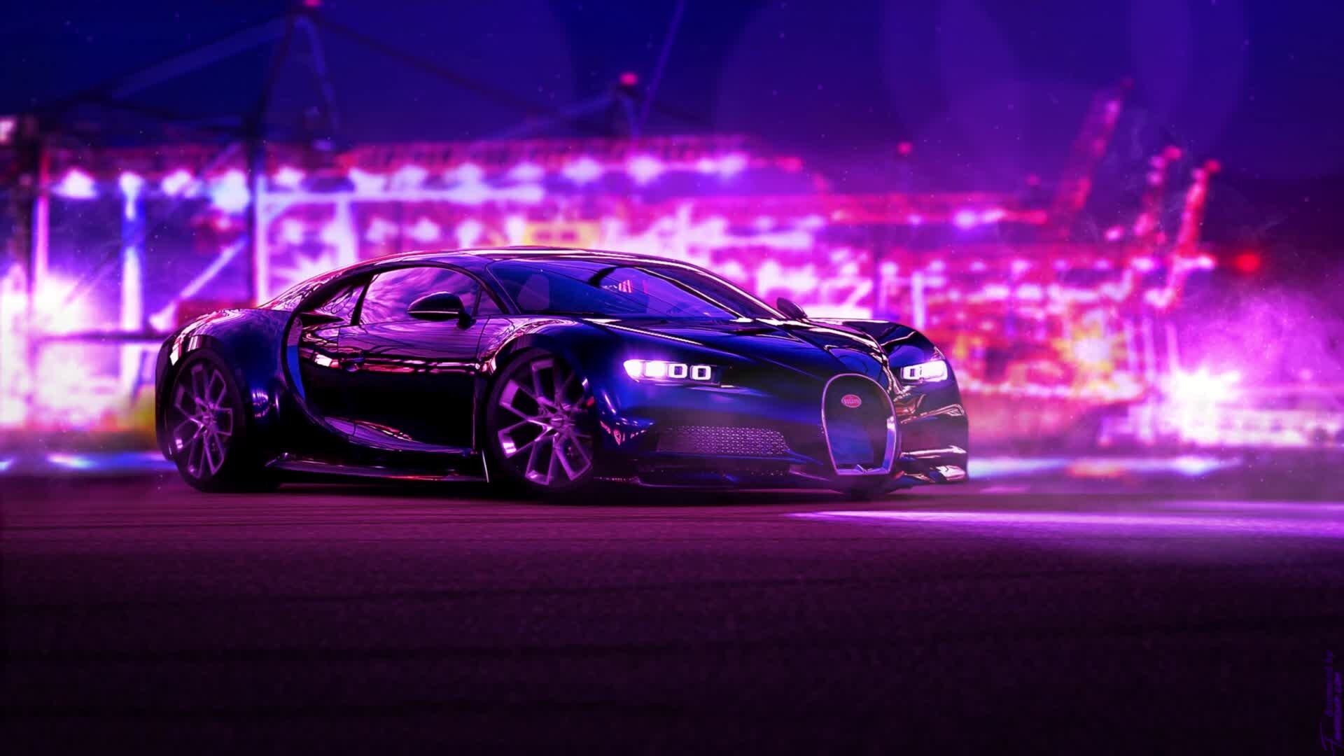 Bugatti, blue flames HD wallpaper | Pxfuel