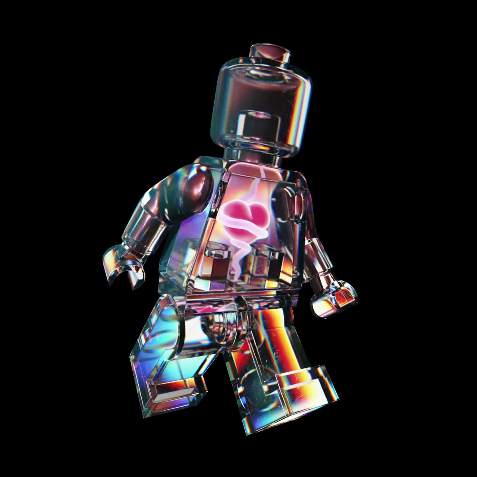 ArtStation - 3D Lego Man Dispersion