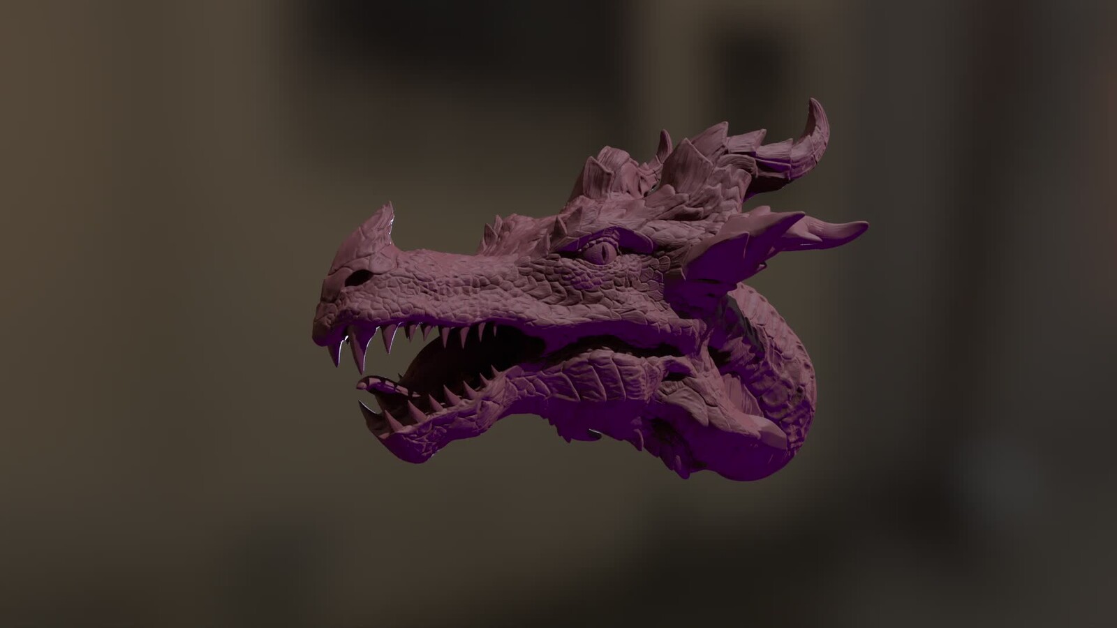 Odahviing dragon head