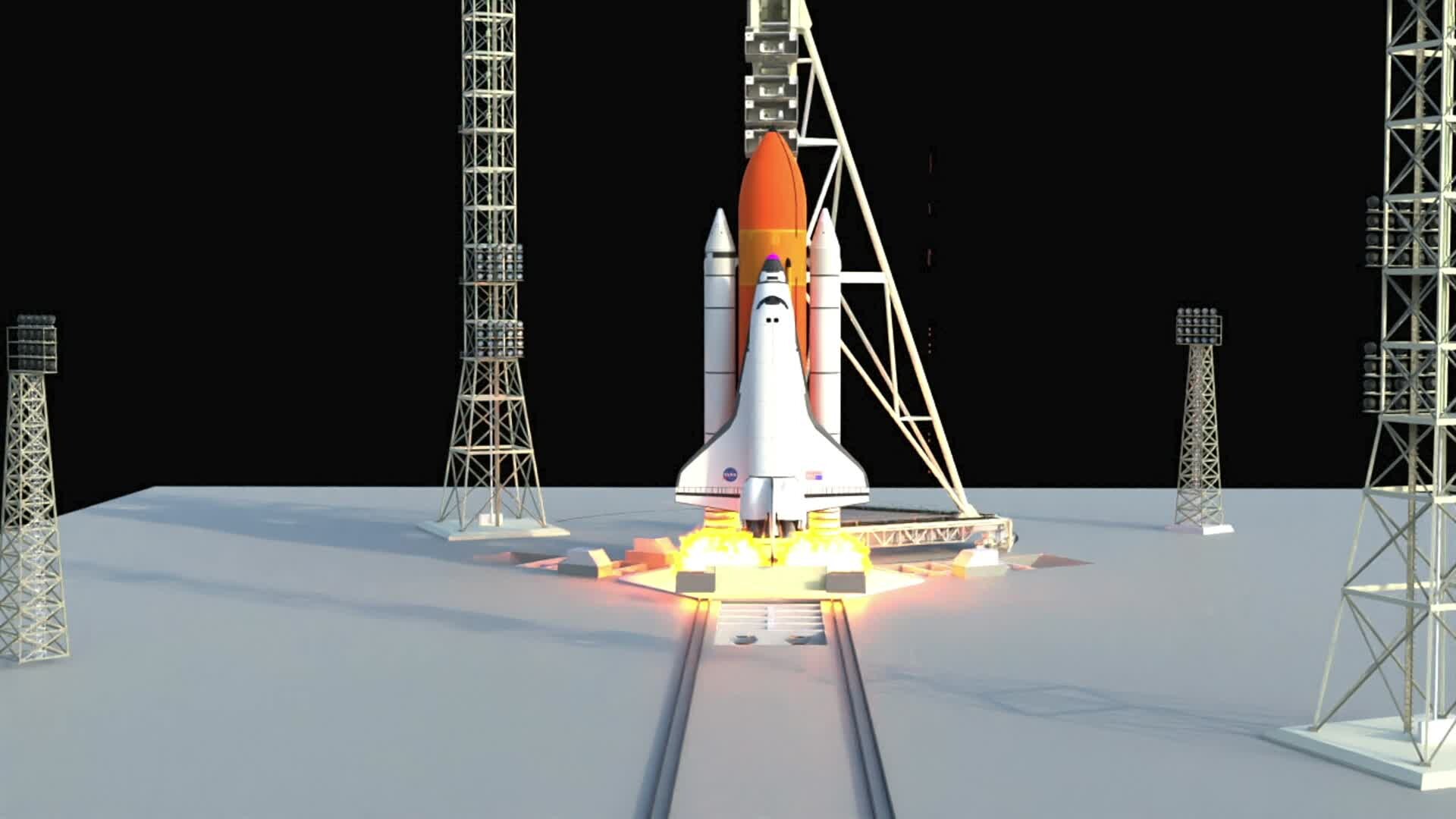 ArtStation - Stylized Rocket Launch