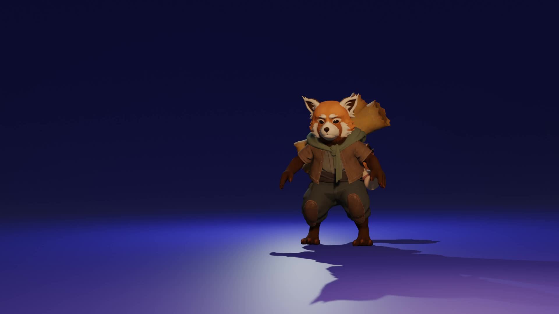 ArtStation - Game animations (Tanuki)