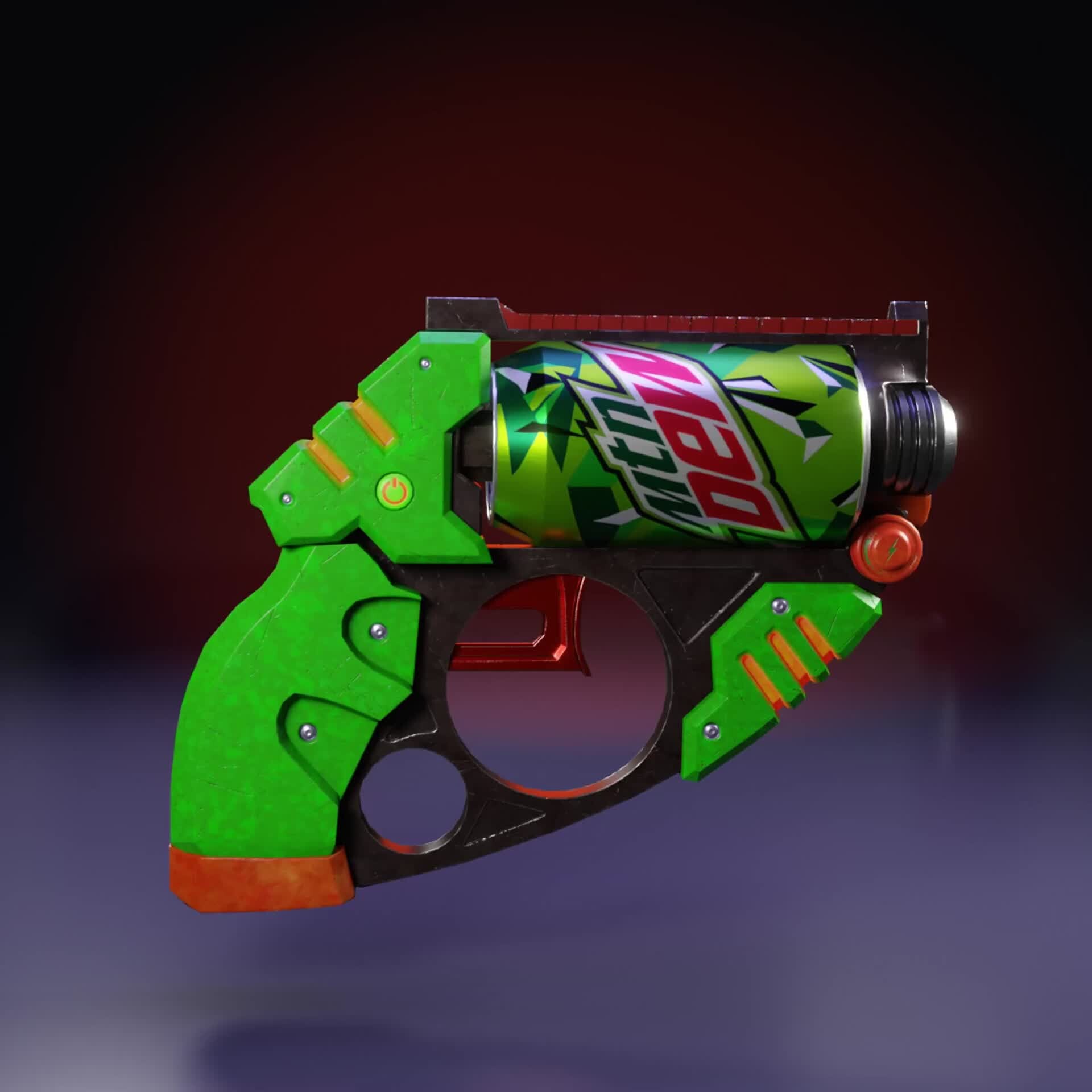 ArtStation Mountain Dew Gun 🔫