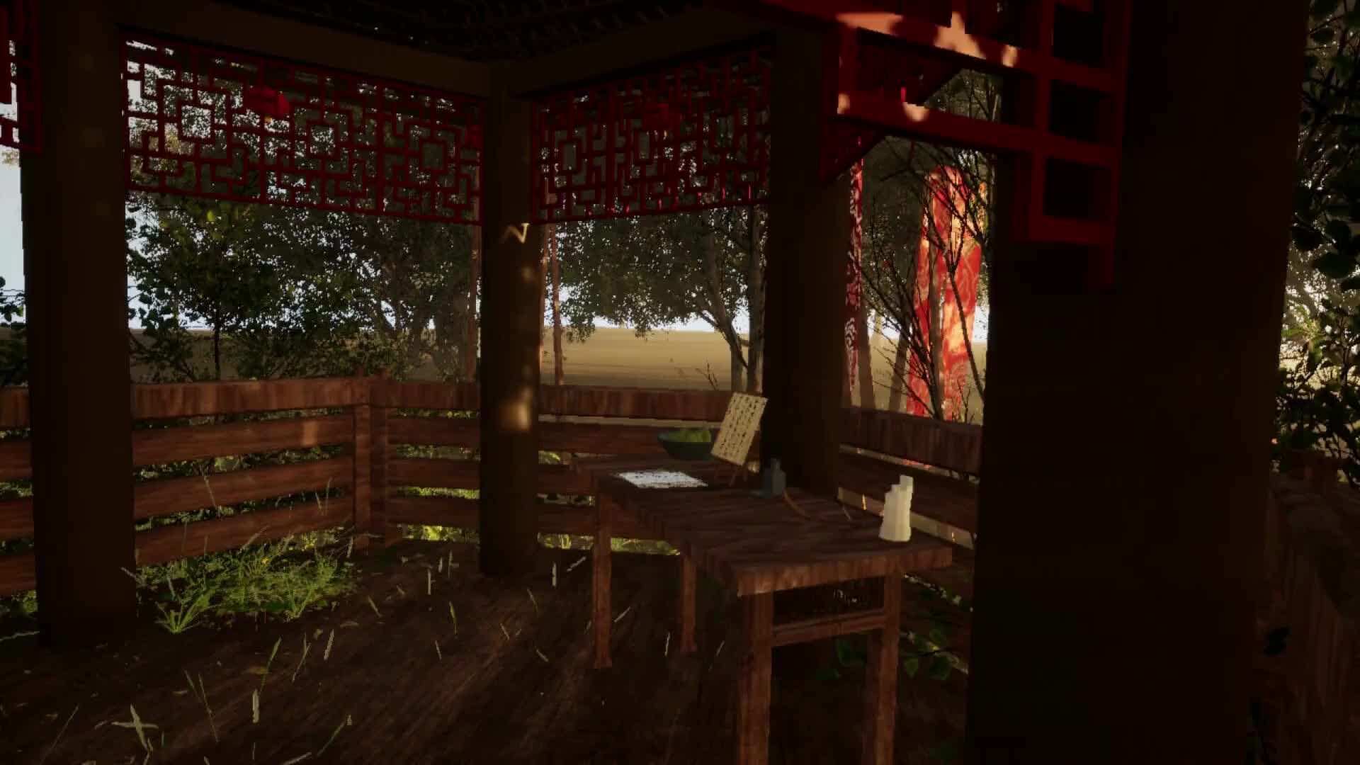 ArtStation - Unity Outdoor Pagoda