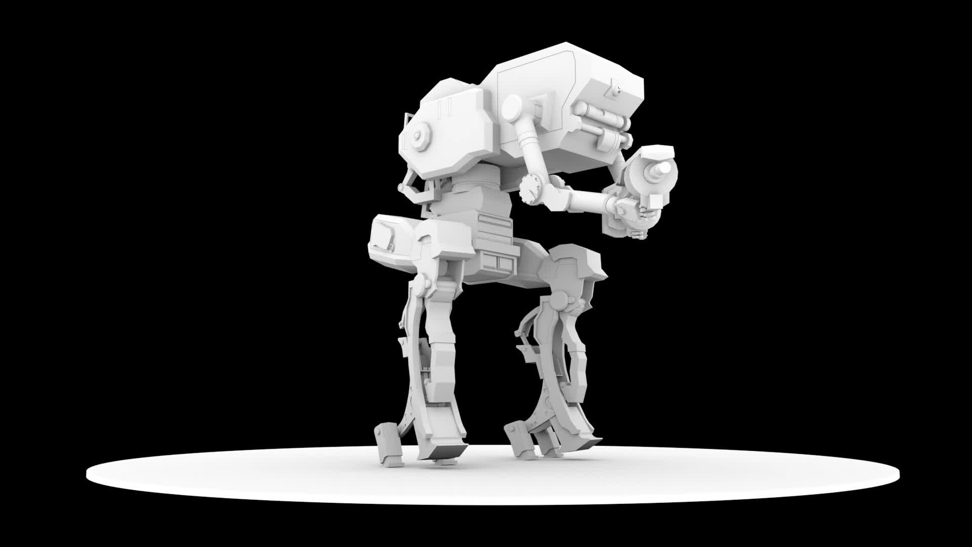 ArtStation Robot modeling