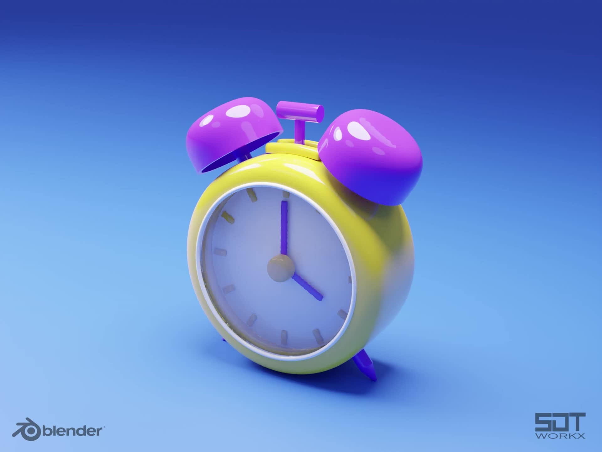 ArtStation Alarm Clock Animation