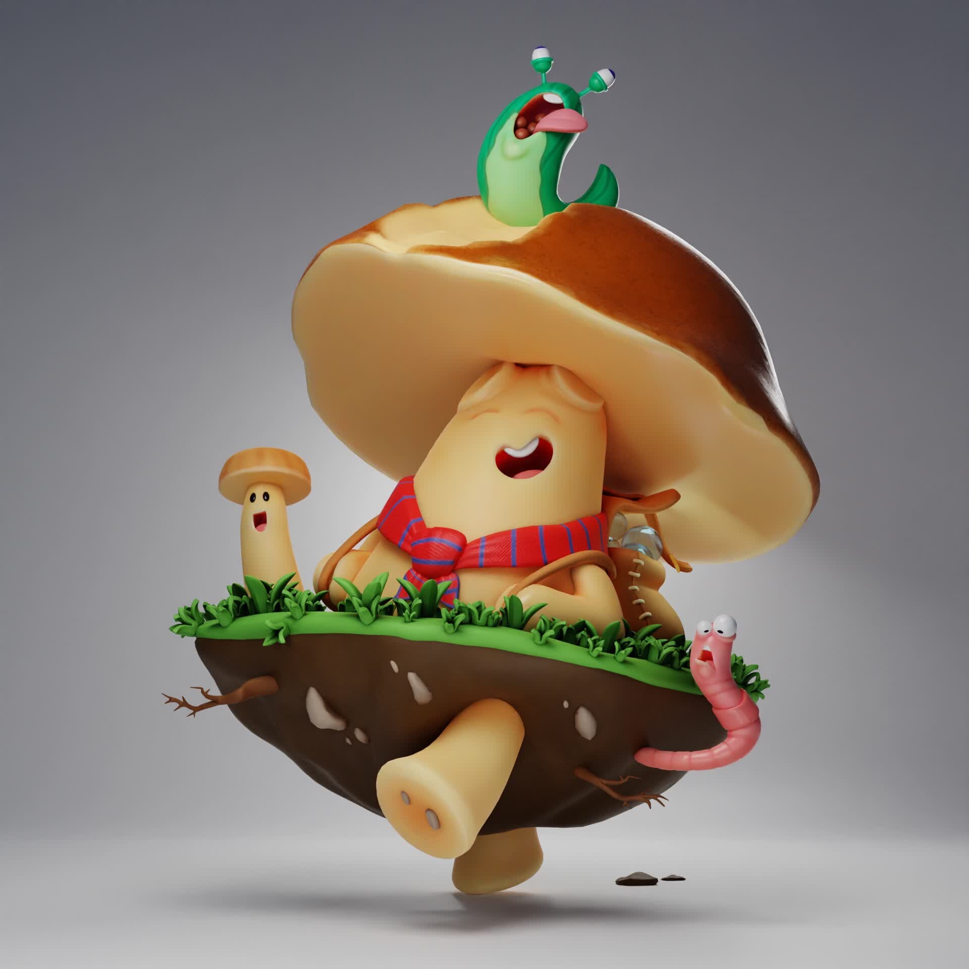 ArtStation Penny Bun Mushroom The Bois   Zuzanna Polkowska Thumb 