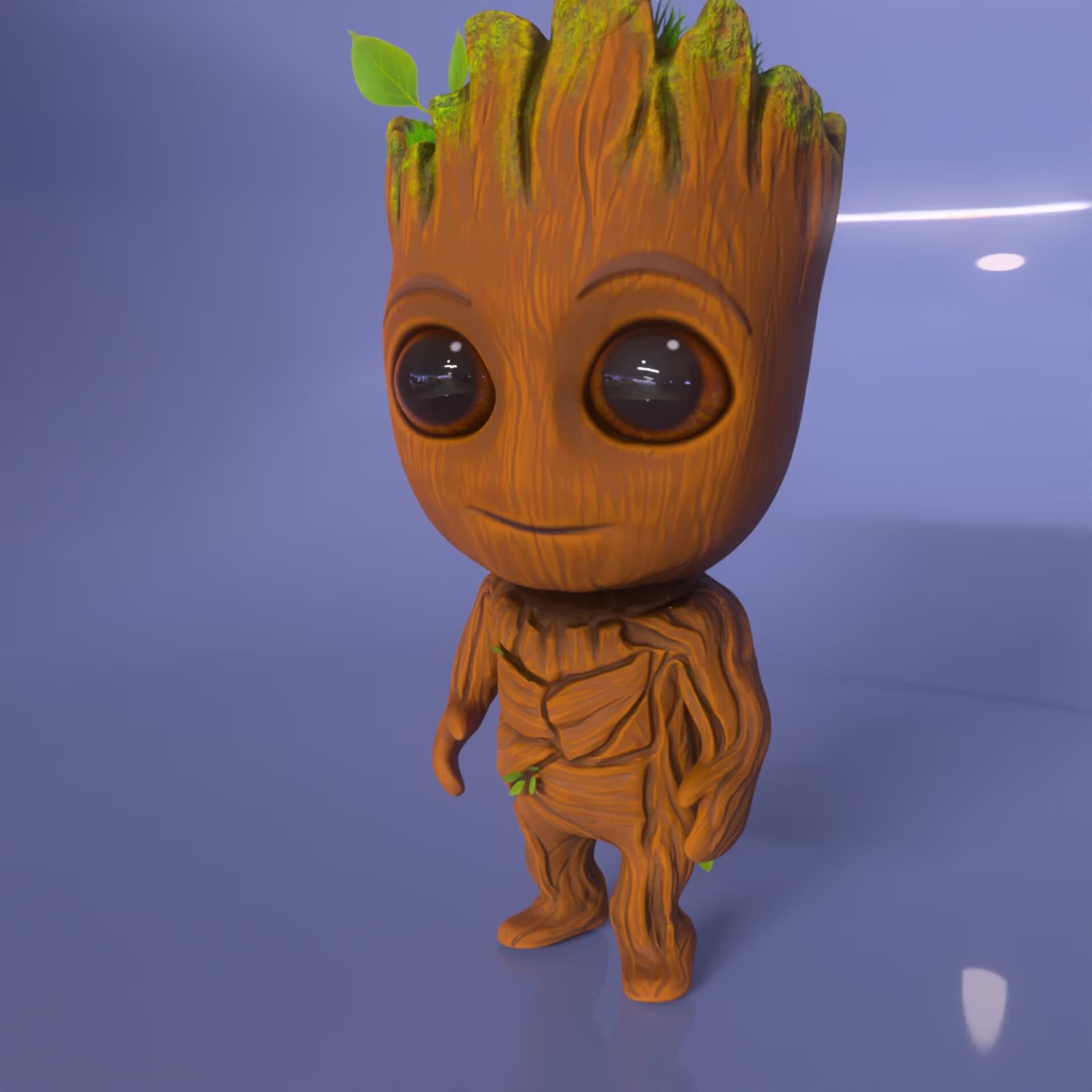 ArtStation - 3D Groot