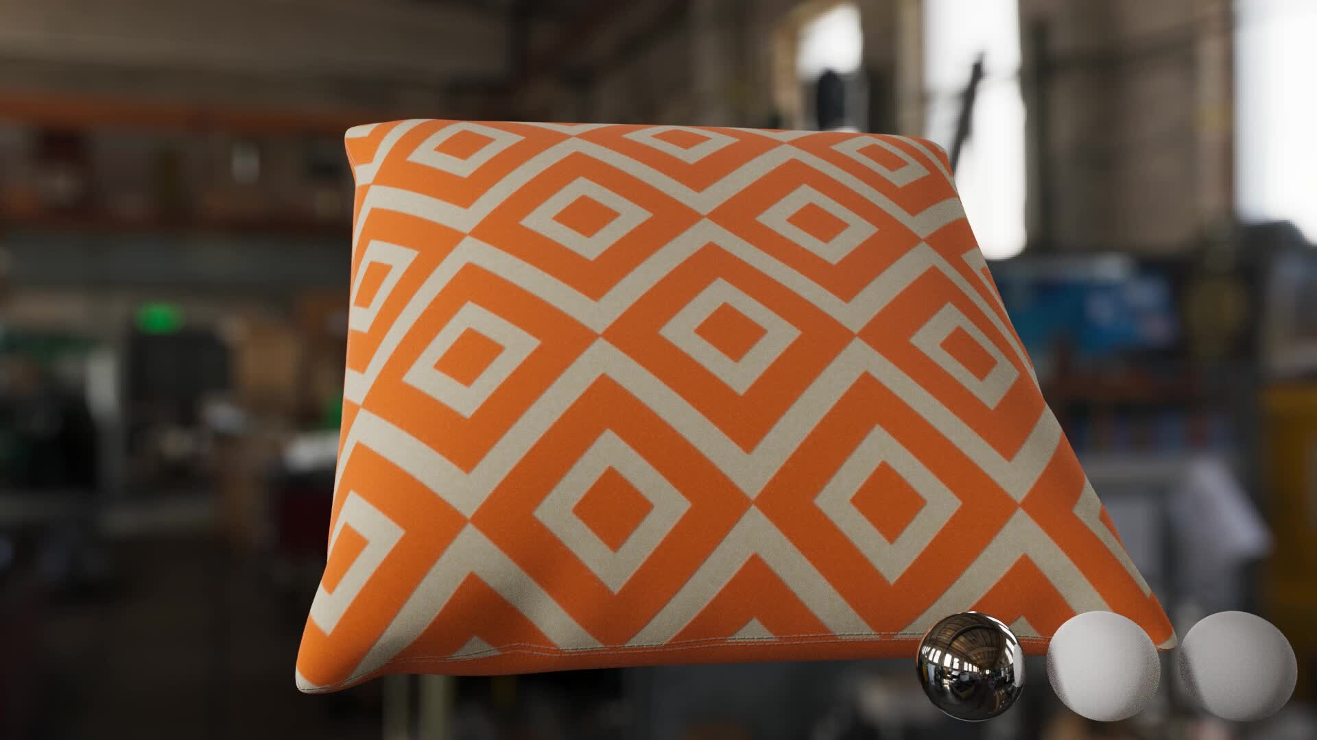 ArtStation Pillows Marvelous Designer & Mari ALA project