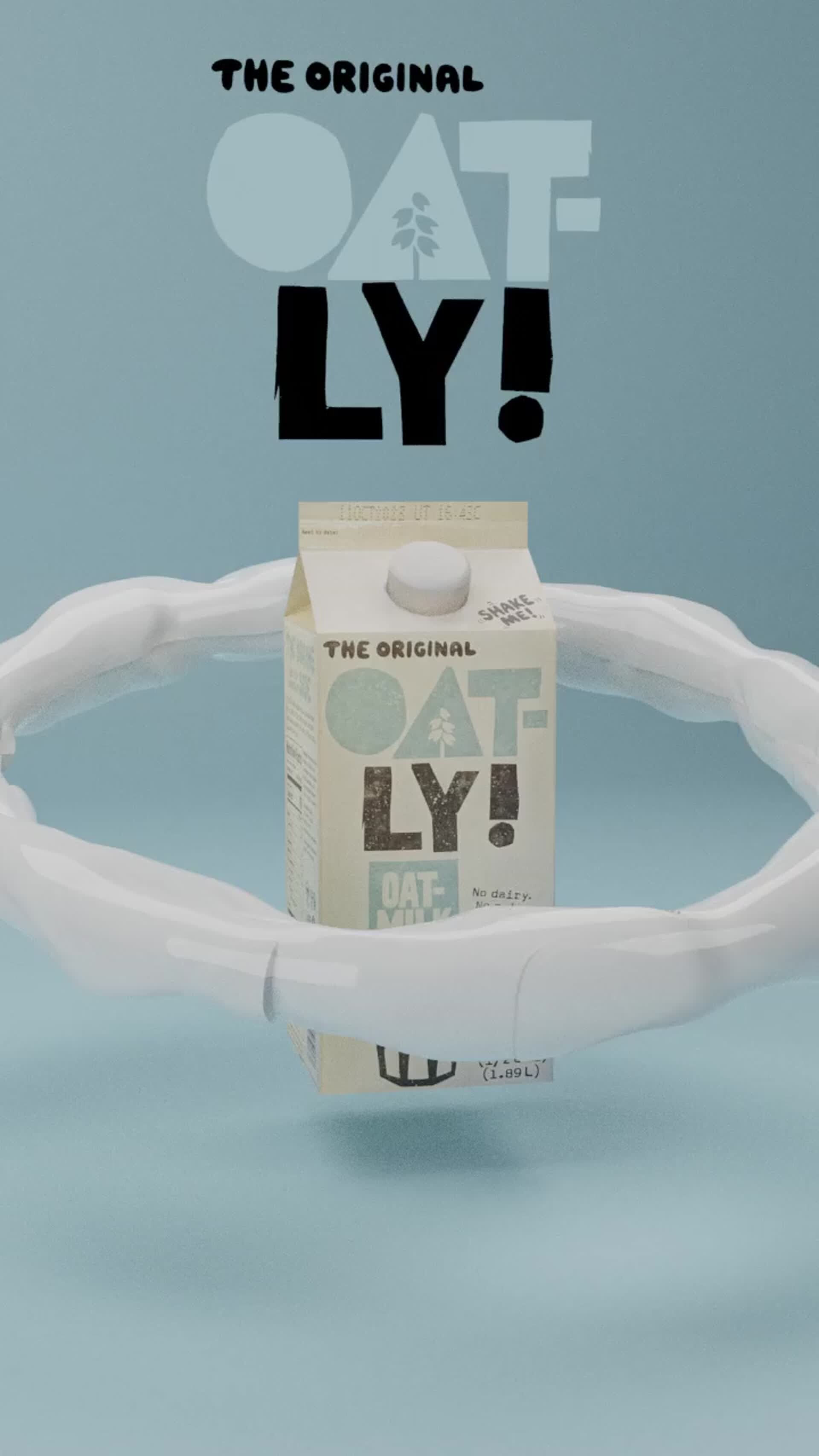 ArtStation - Oatly - Carton of OATDRINK