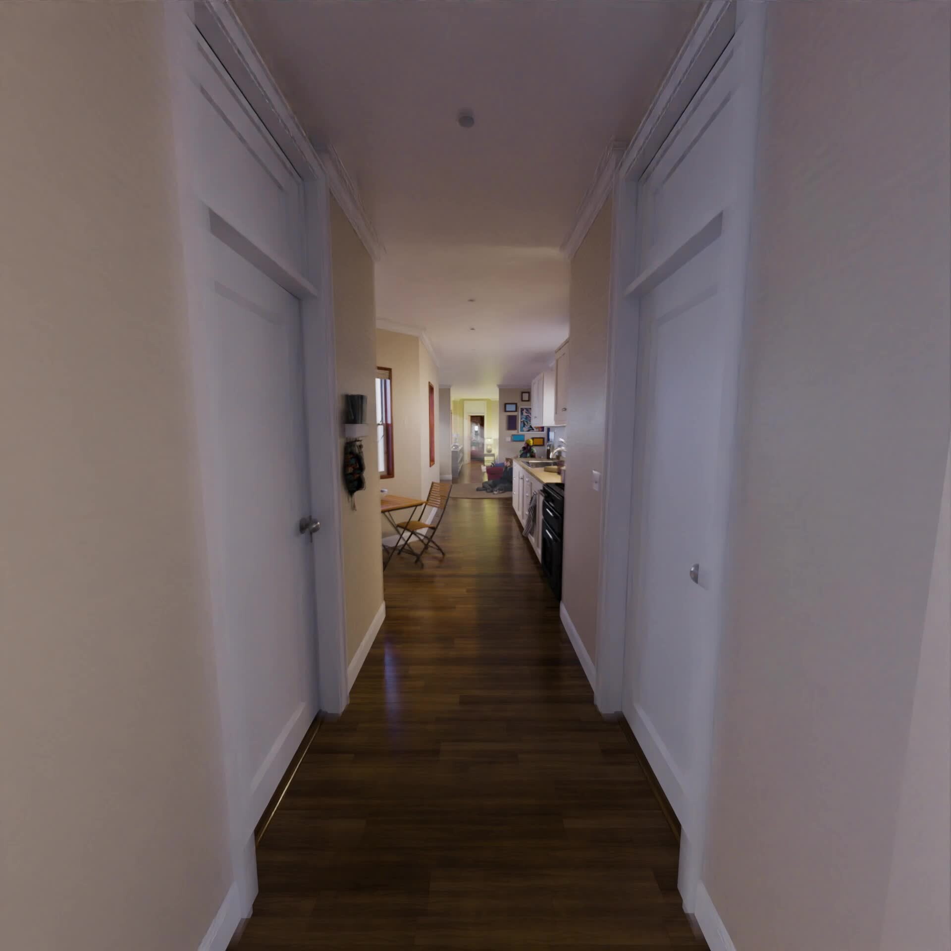 ArtStation Railroad Apartment