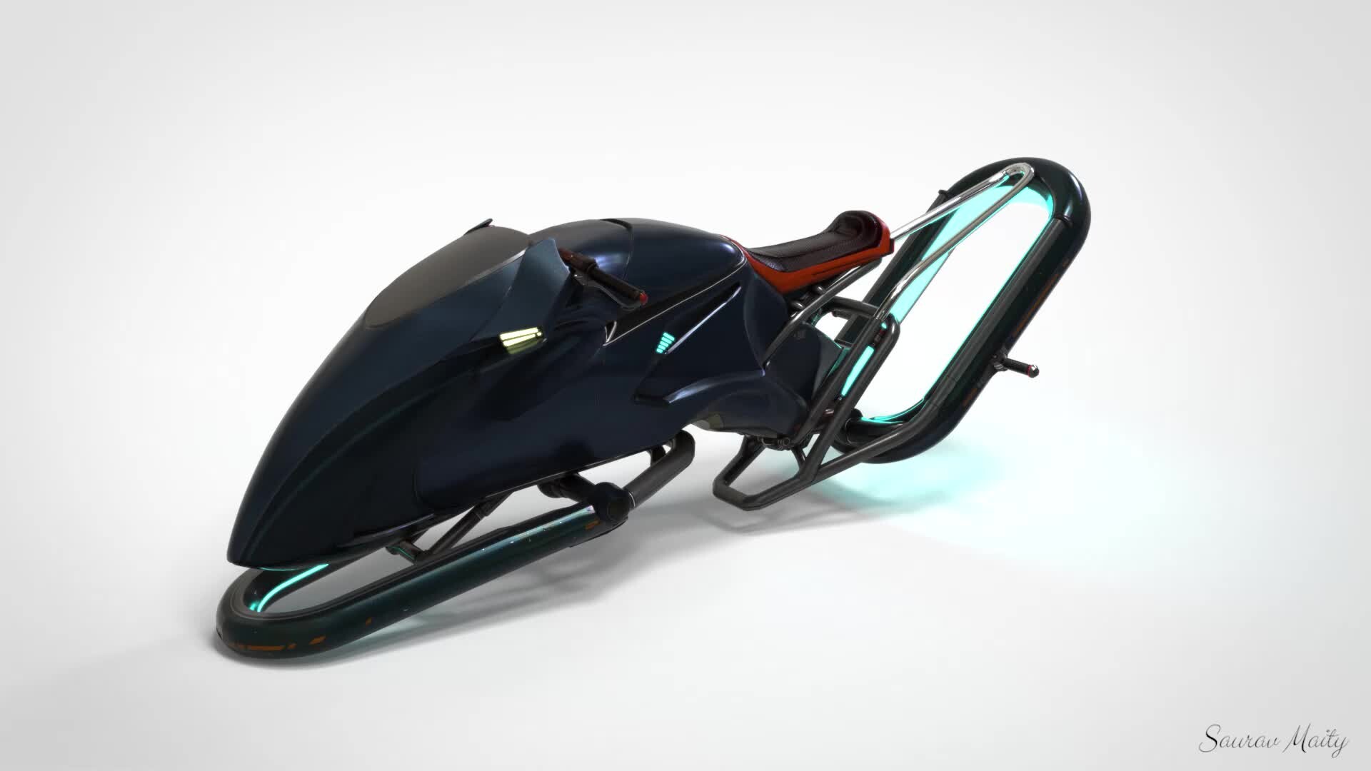 ArtStation - Cyberpunk- SuperSonic Hoverbike (Fan Work)