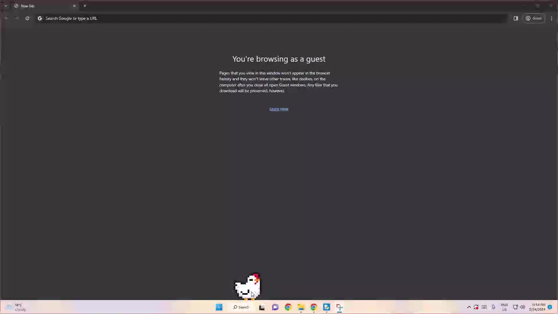 ArtStation - Pixel chicken desktop pet (made in python)