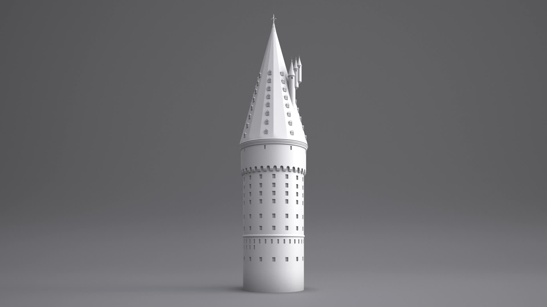 ArtStation - Hogwarts - Marble Staircase Tower
