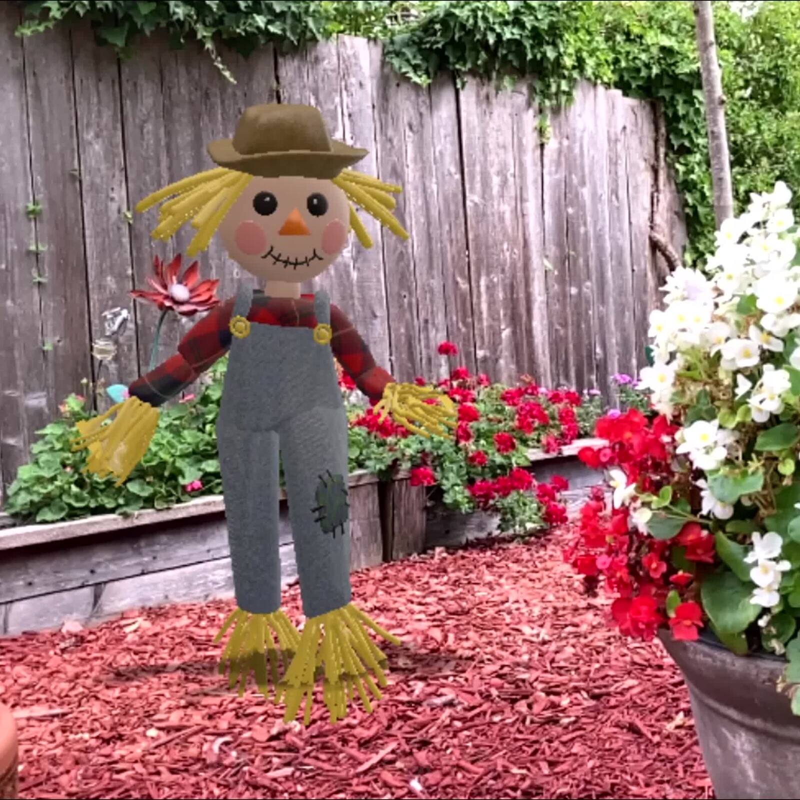 Augmented Reality Scarecrow